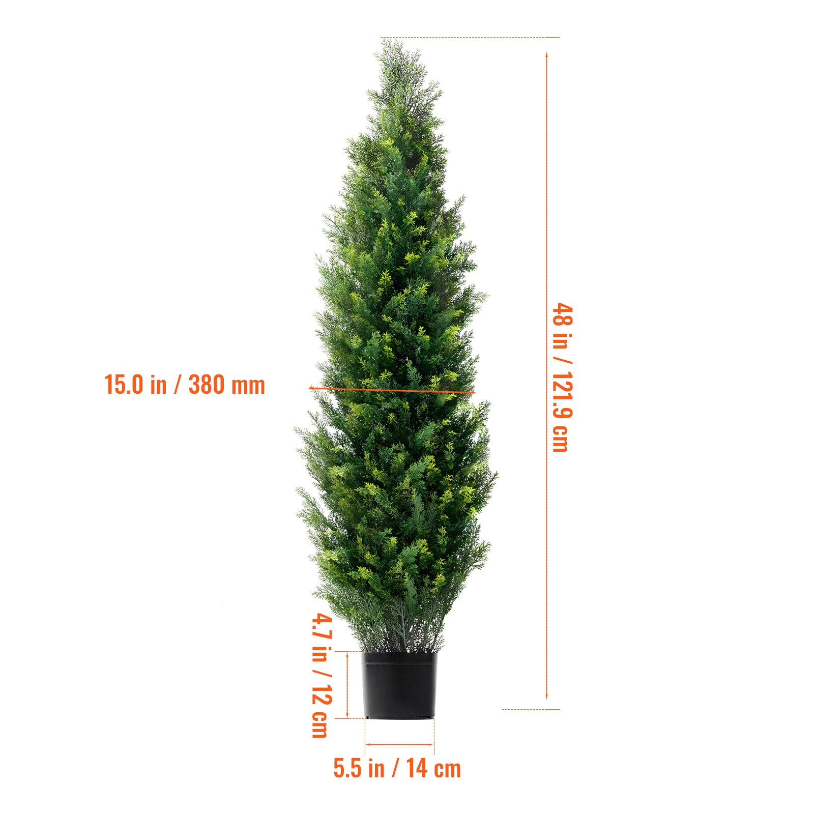 LUXEYARD DS-M-BAC05024 Artificial-Plants-Trees - View #4