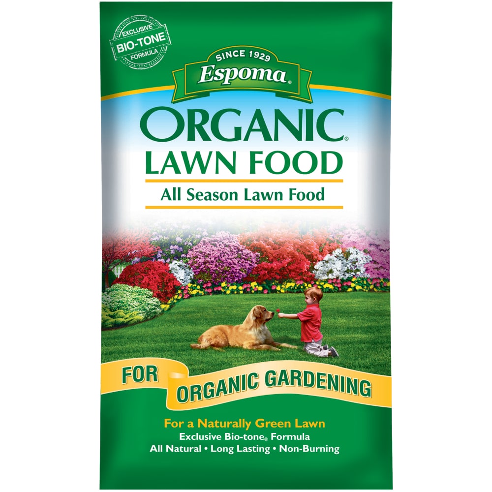 Espoma - Organic All-Purpose Lawn Food For All Grasses 5000 sq ft 1 pk