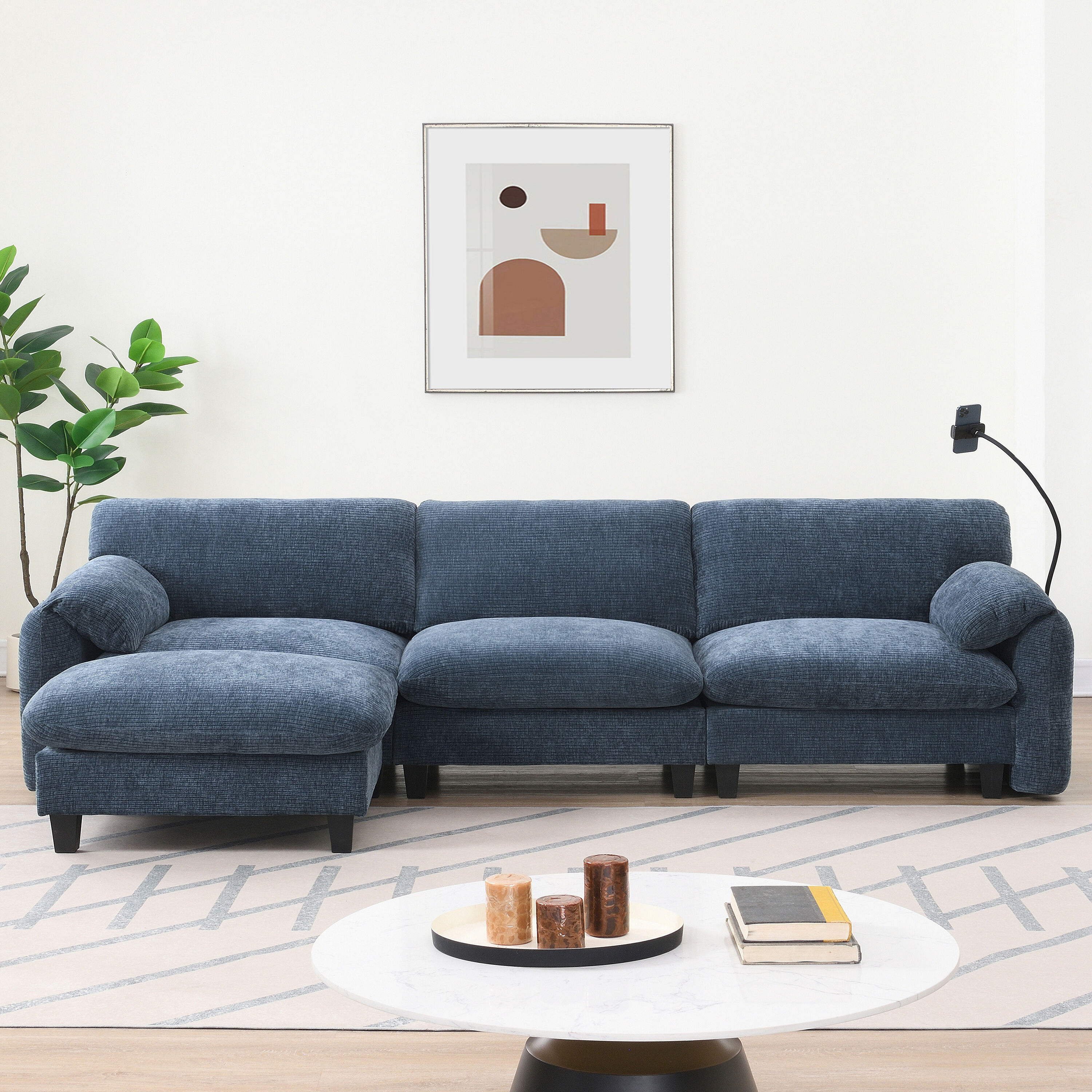 ModernLuxe N723S7039C Sofas-Loveseats - View #2
