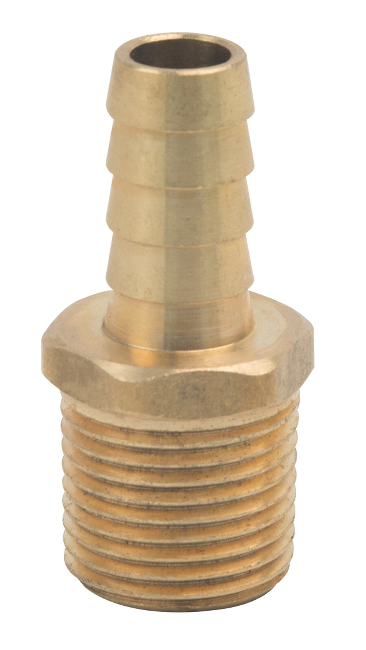 BrassCraft 125-6-6X P 3/8-in x 3/8-in Barbed Barb x Mip Adapter Fitting
