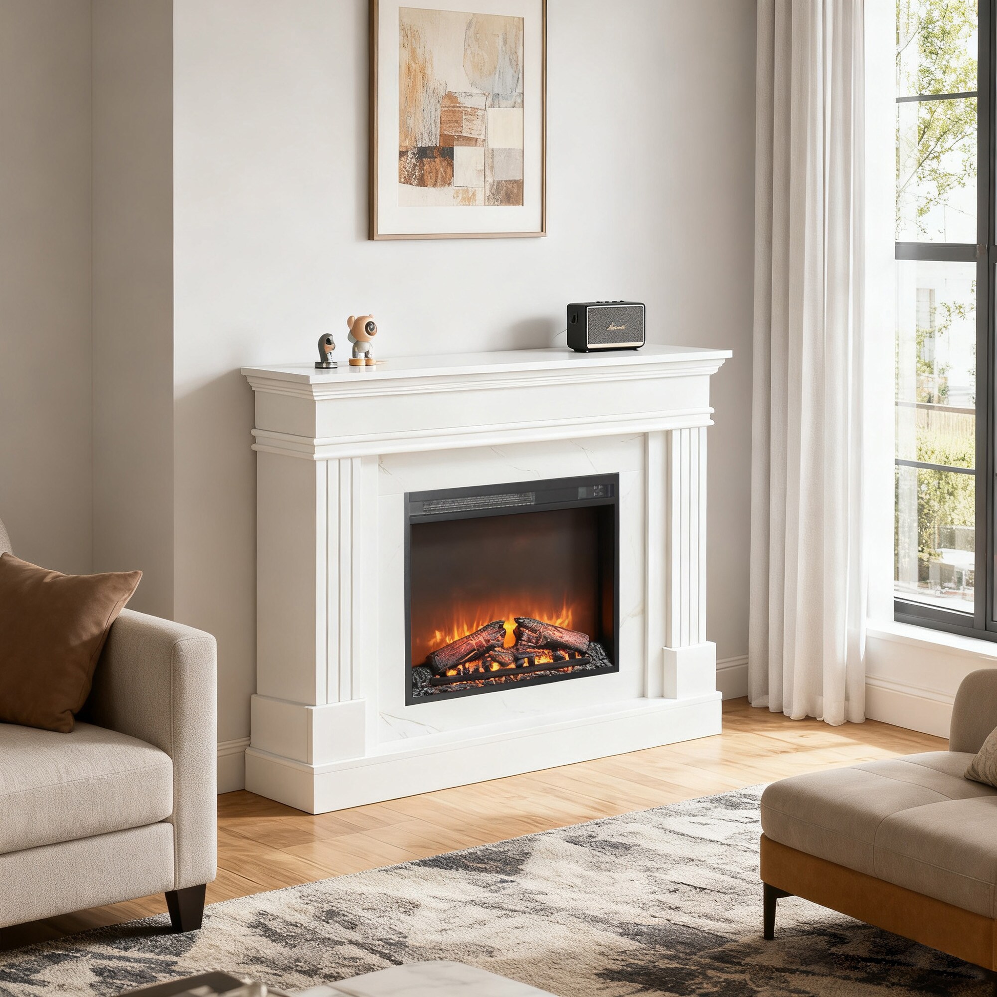Bybafun YC0700178 Electric-Fireplaces - View #12