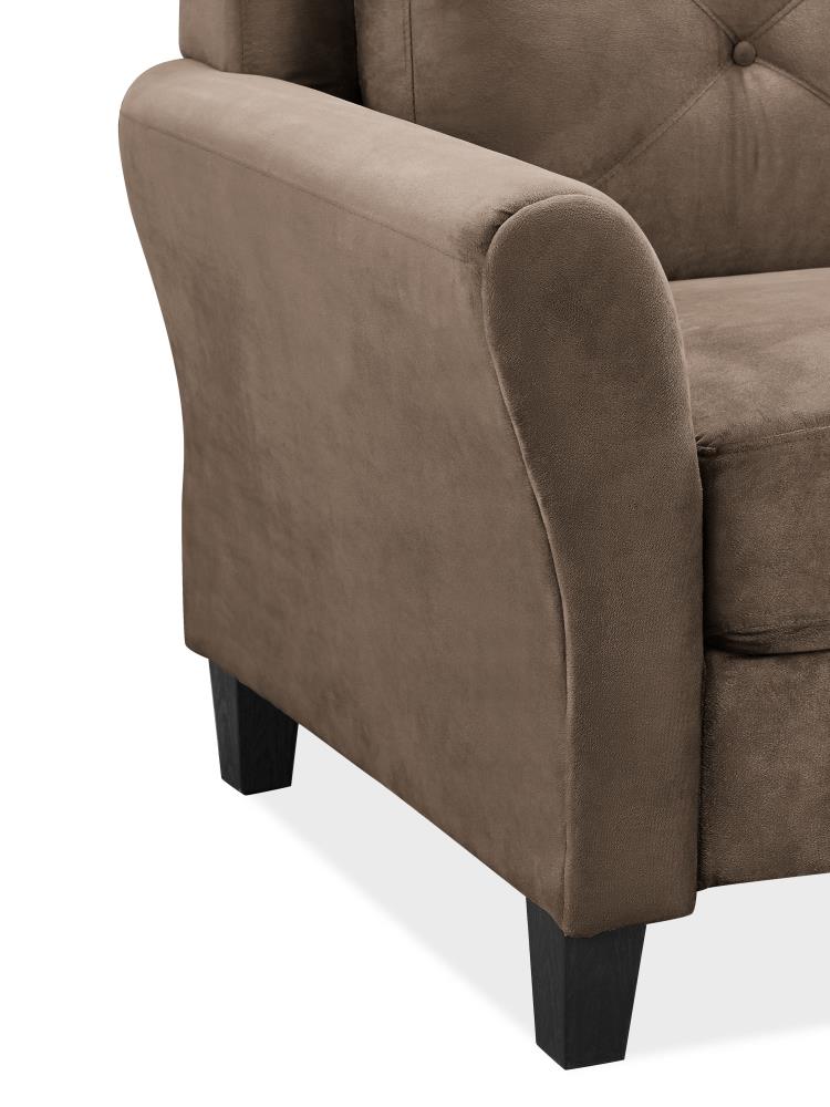 Lifestyle Solutions LSHA712BRN Sofas-Loveseats - View #4