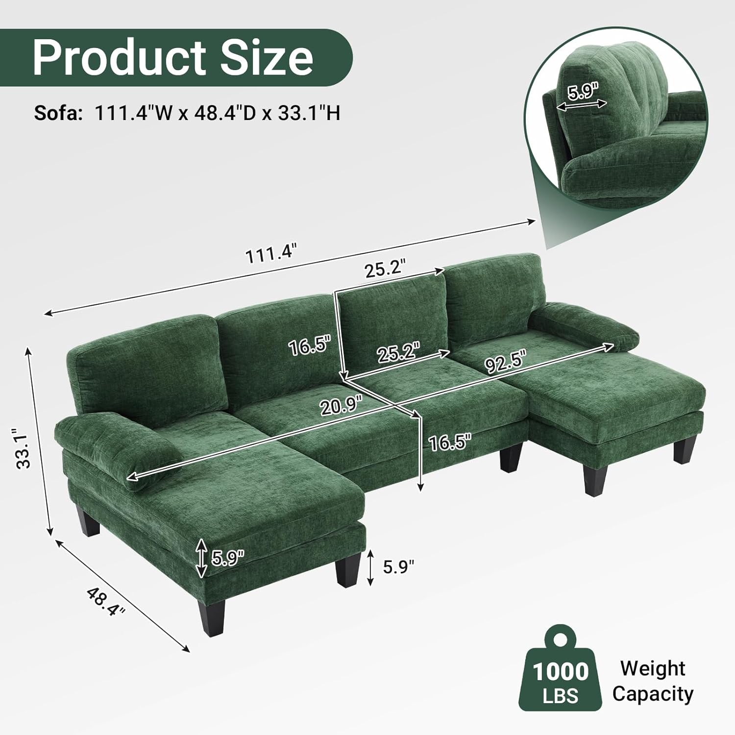 Outopee LO1G98000449+50 Sofas-Loveseats - View #5