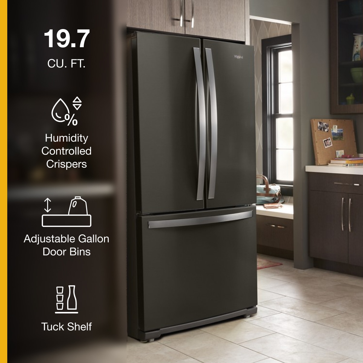 Whirlpool WRF560SMHV French-Door-Refrigerators - View #4