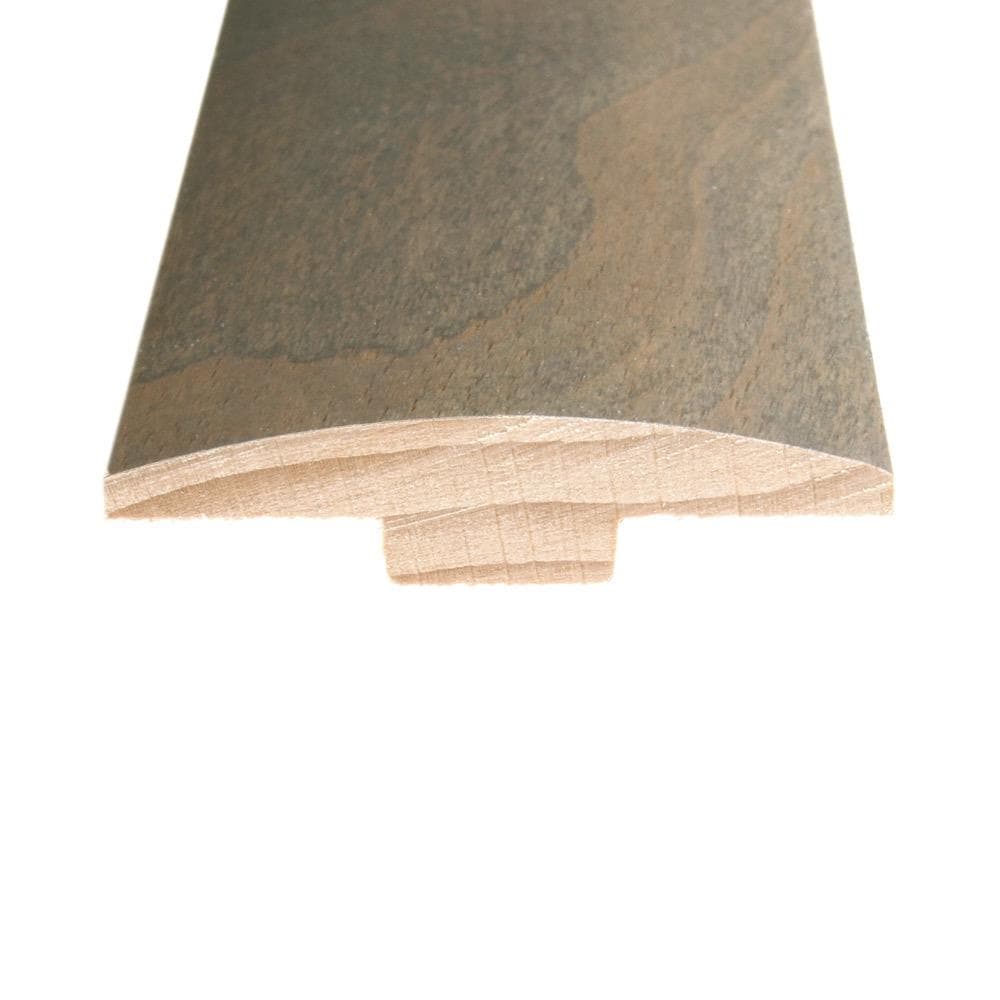 Flexco Driftwood 0.46-in T x 2-in W x 78-in L Solid Wood T-moulding