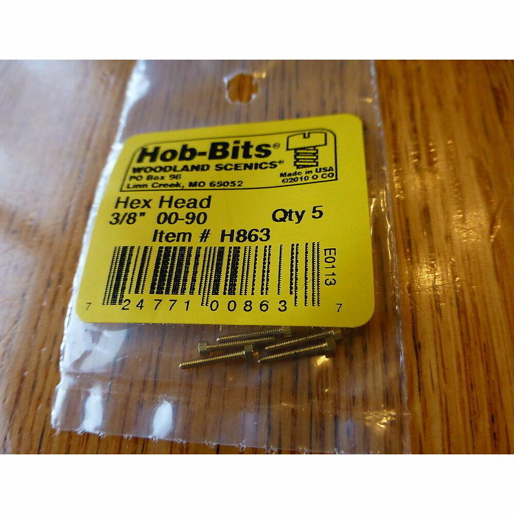 5 724771008637 for sale online Woodland Scenics H863 00-230cm Hex Head Machine Screw 