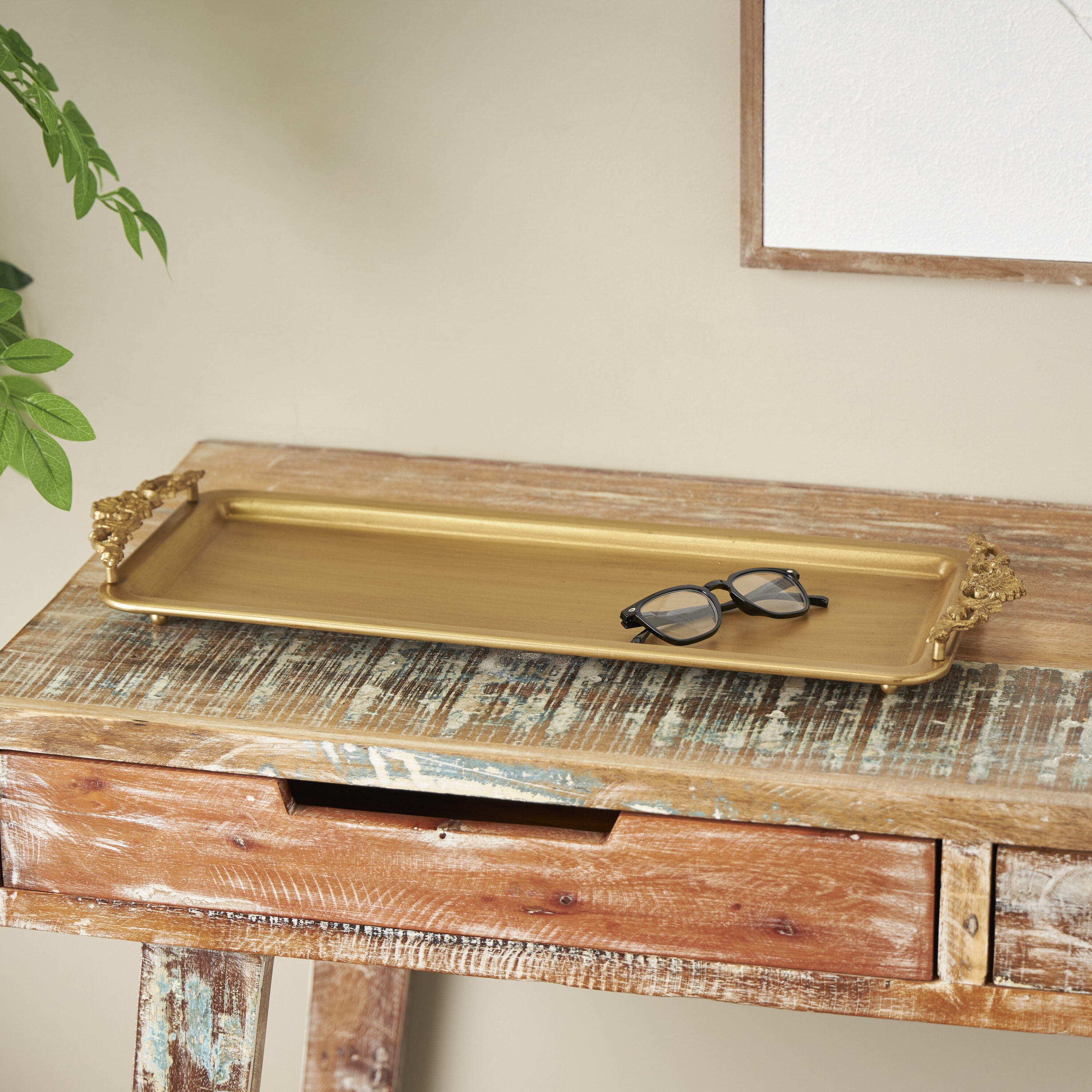 Grayson Lane 822112 Bronze Iron Modern Decorative tray