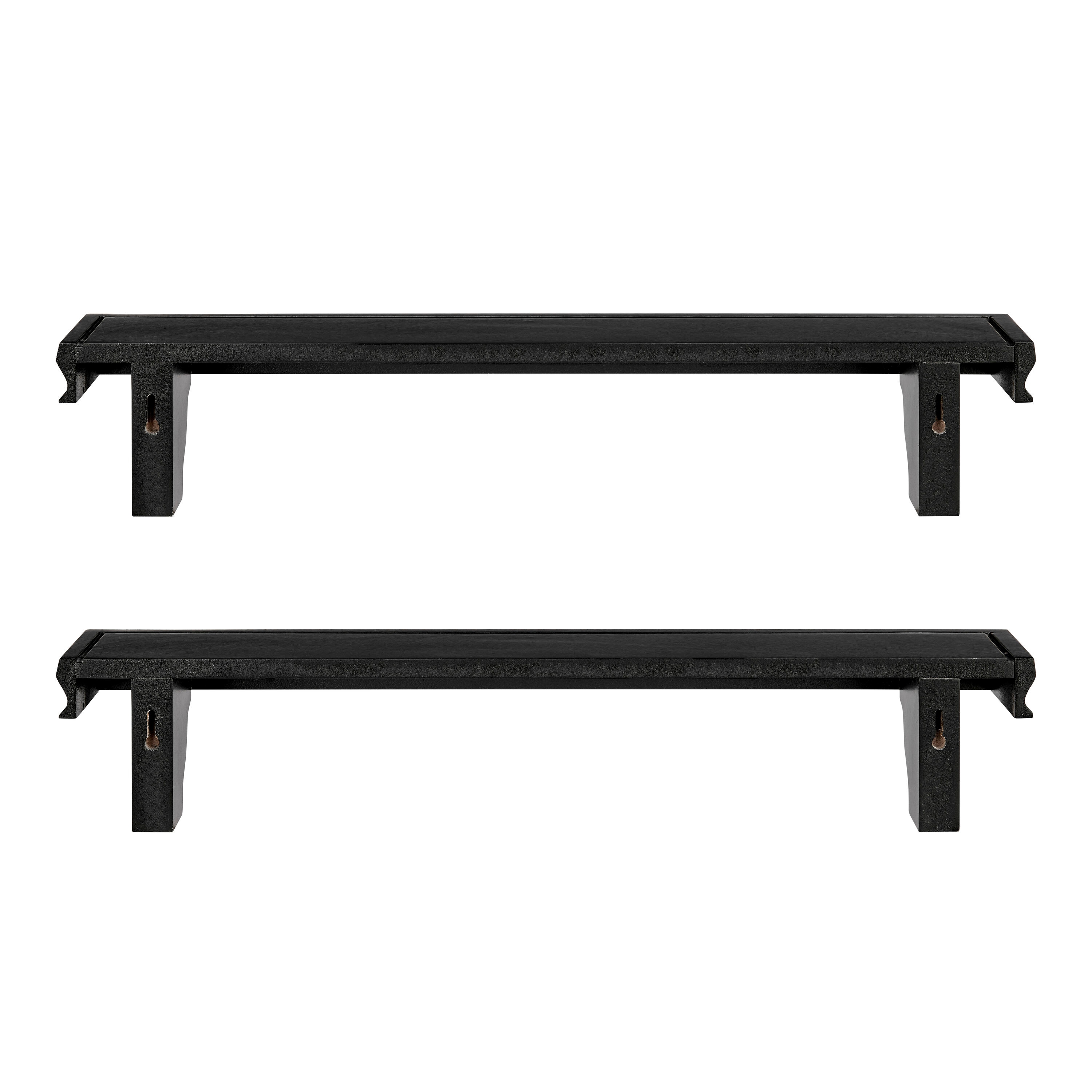 Danya B. BR14023BK Wall-Mounted-Shelving - View #9