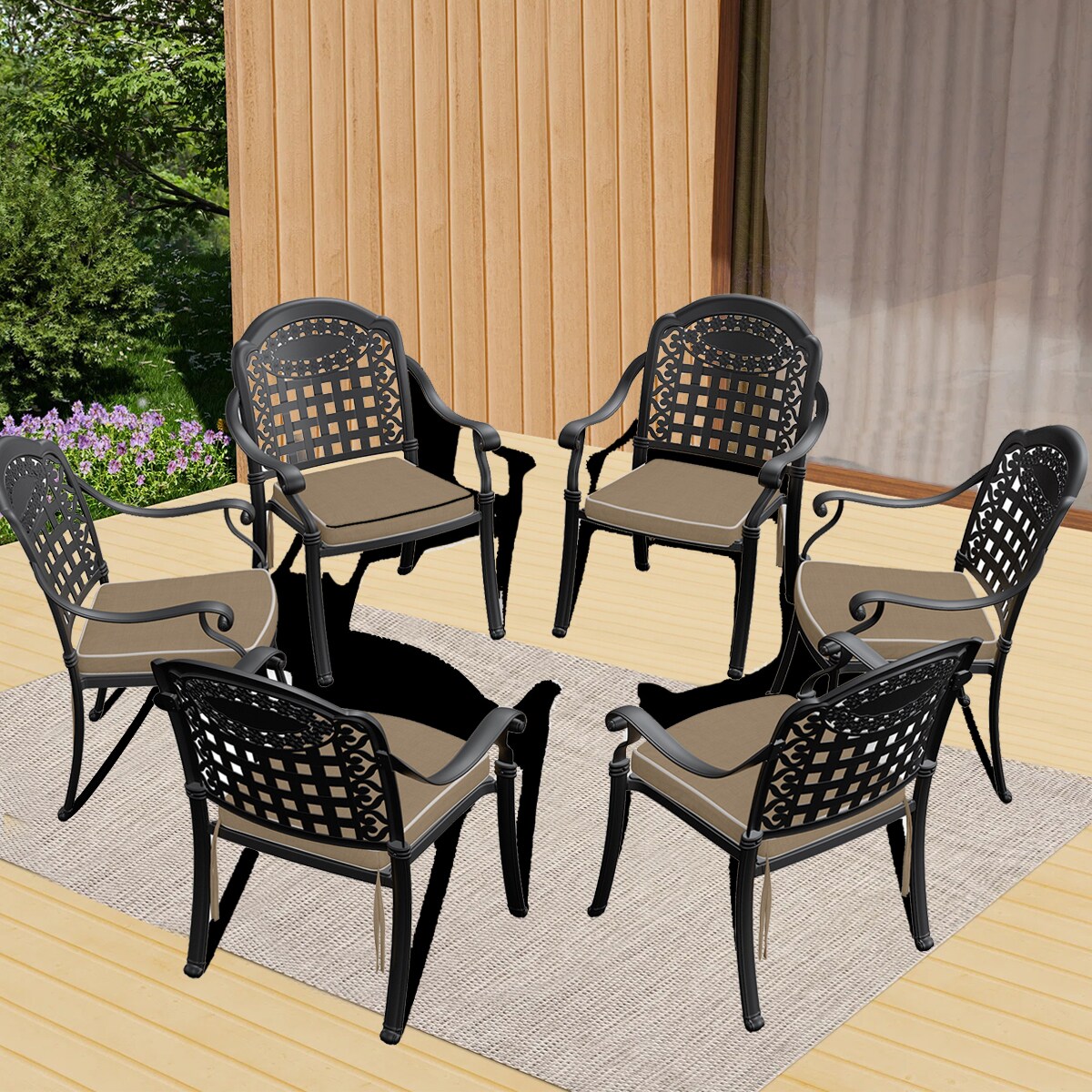 Kahomvis NICE-QPW1-761 Patio-Chairs - View #11