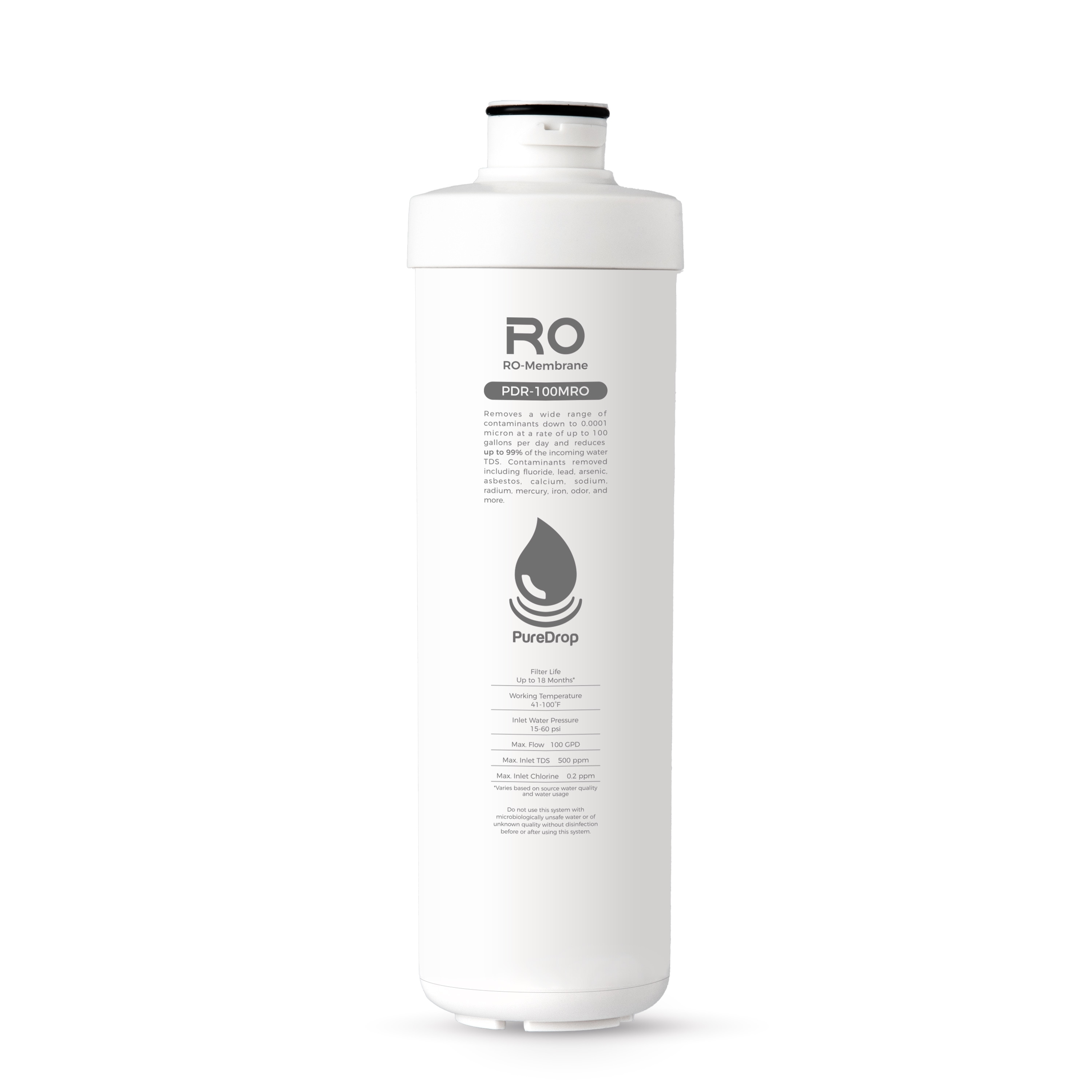 PureDrop PDR-100MRO PDR-100MRO Under Sink 24-Months Replacement Filter