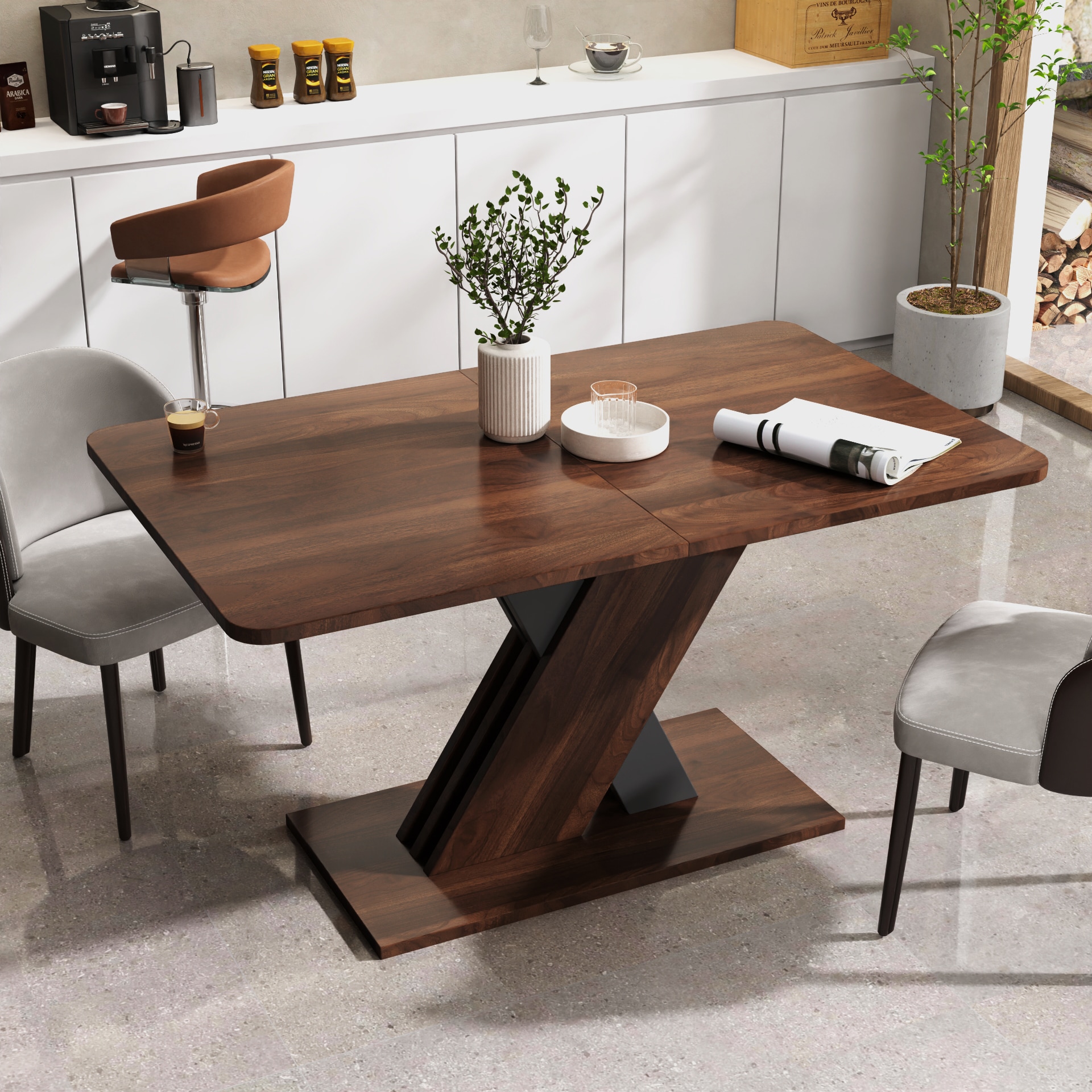 Tatayosi Z-31S00179 Multifunctional Extendable Console Table Innovative Adapt It To Different Spaces And Usage Scenarios