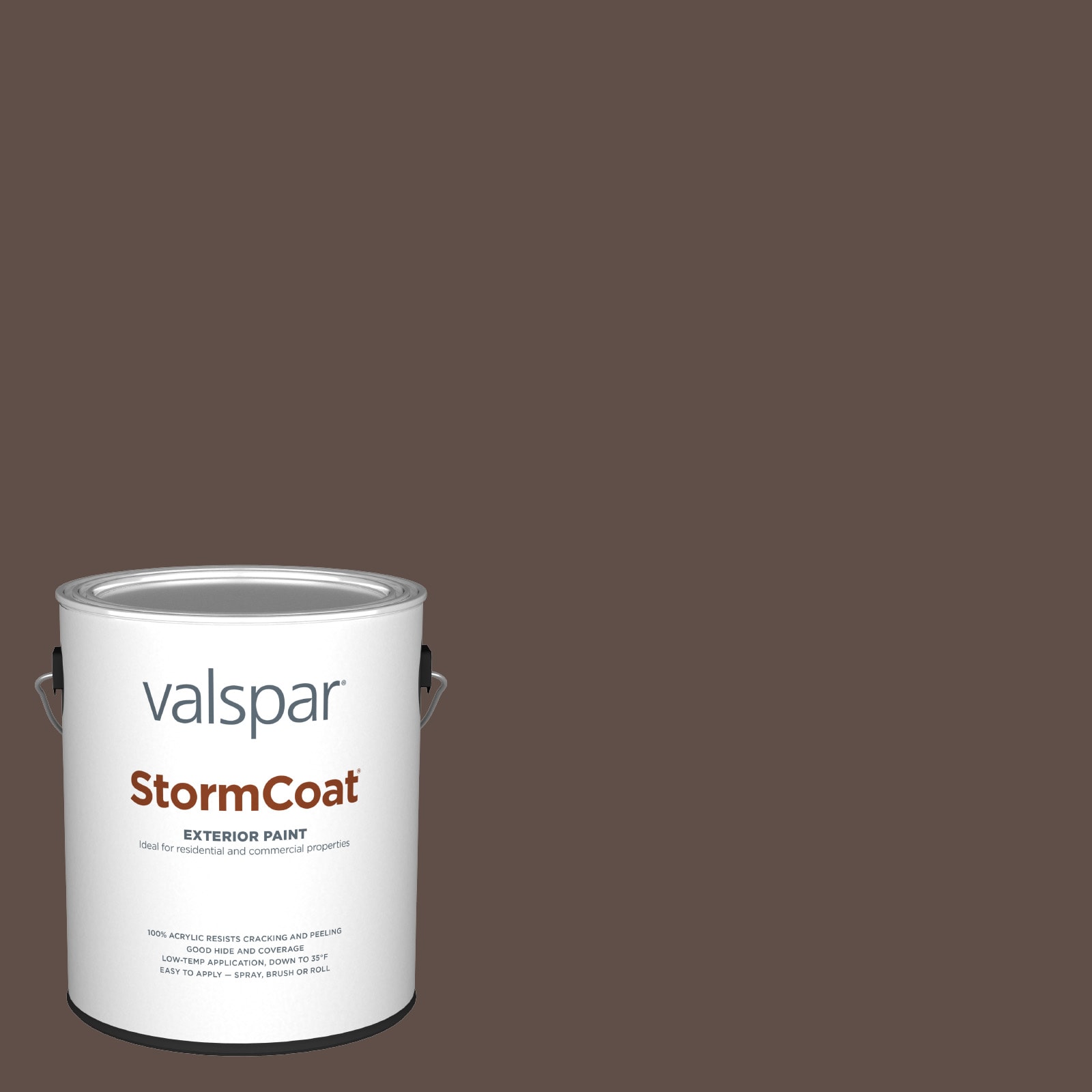 Valspar 2011-10-147497 Storm Coat Semi-gloss Cabin Plank 2011-10 Latex Exterior ( 1-gallon )