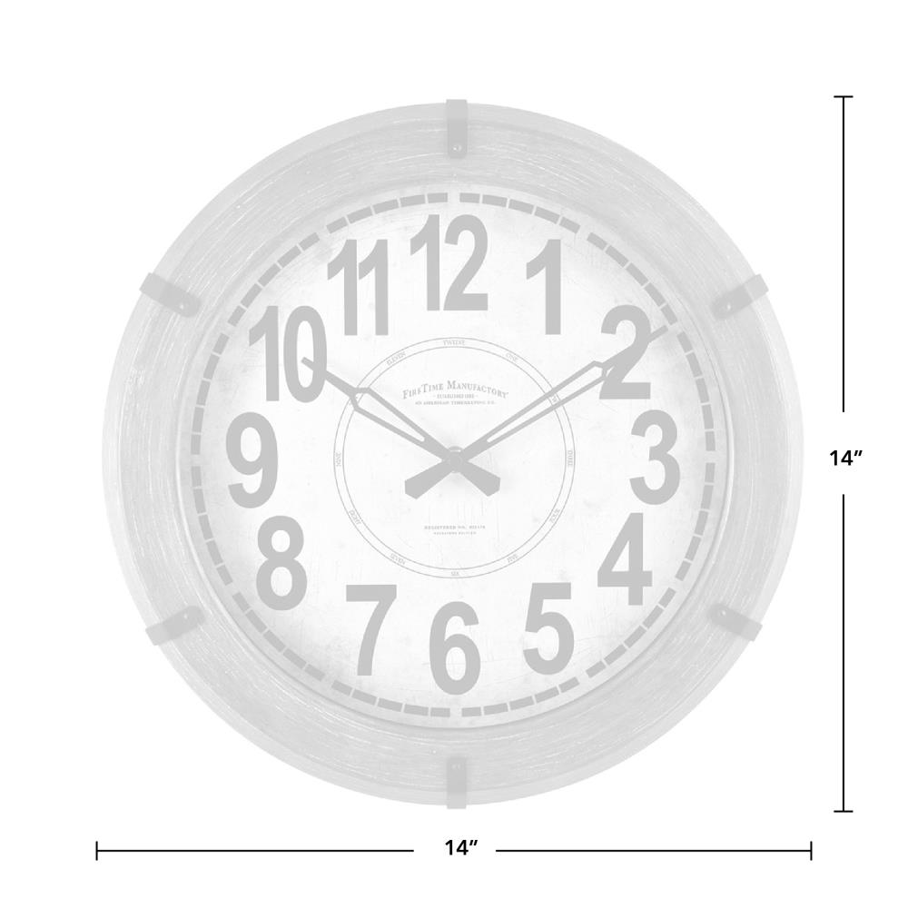FirsTime 10056 Indoor-Outdoor-Clocks - View #4