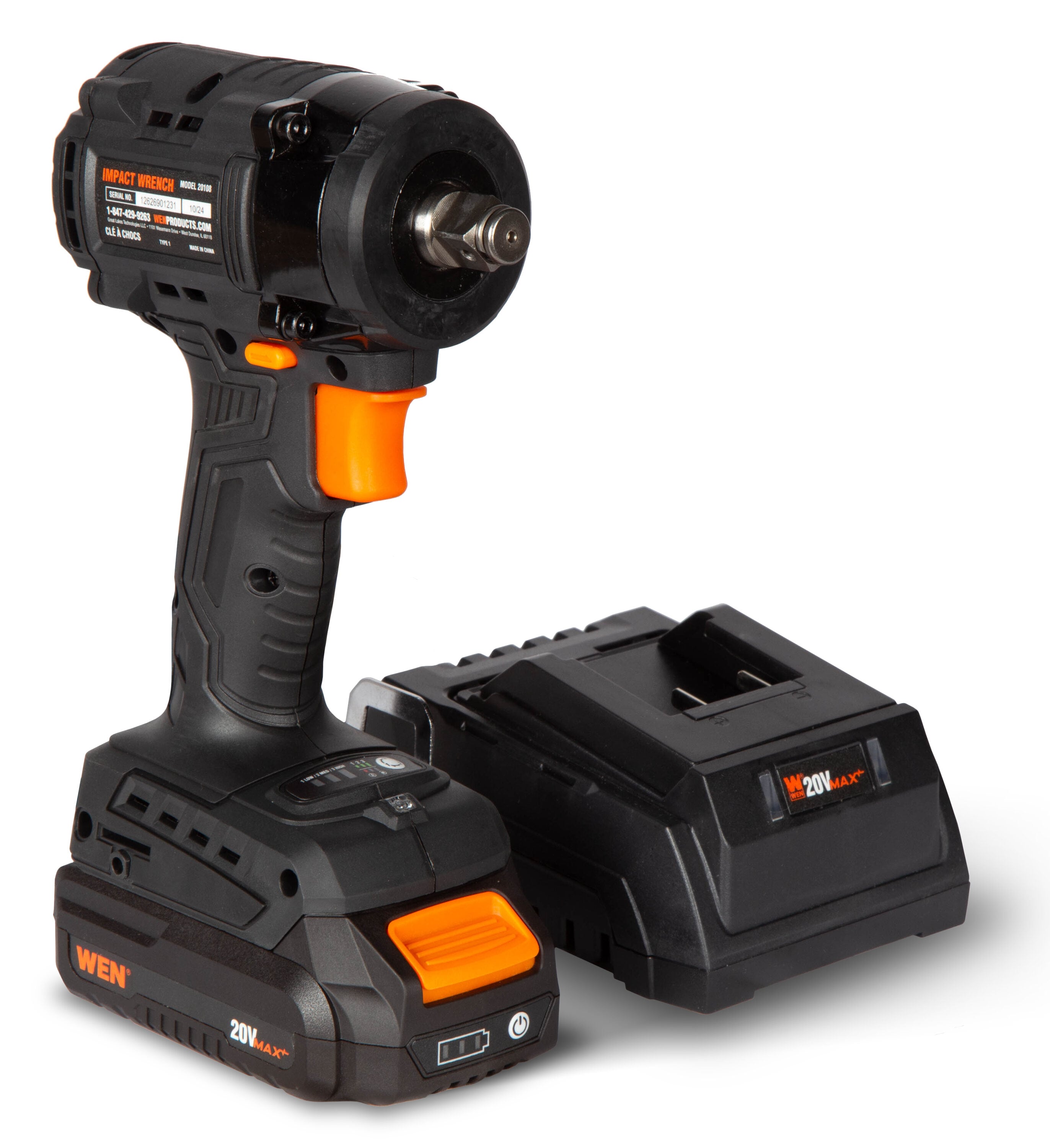 WEN 20108 Cordless-Impact-Wrenches - View #2