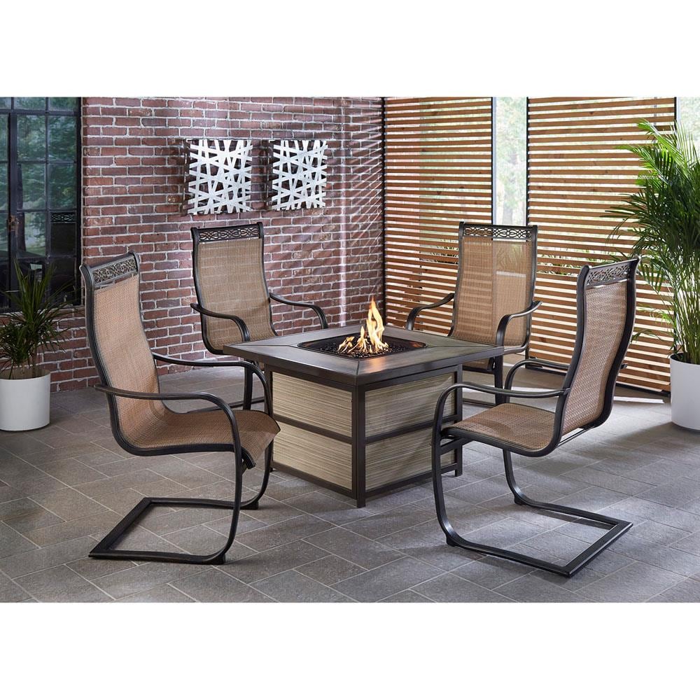 Hanover MON5PCSQSP4FP Patio-Conversation-Sets - View #8