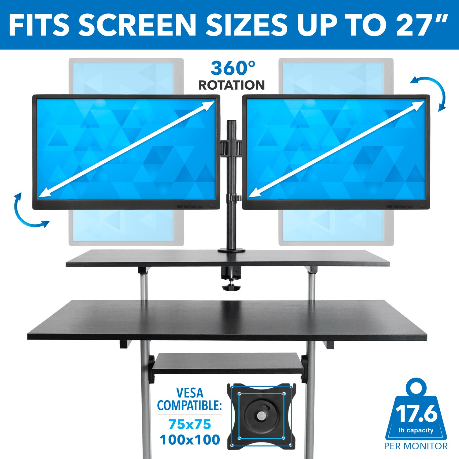 Mount-It! MI-7972 desks - View #7