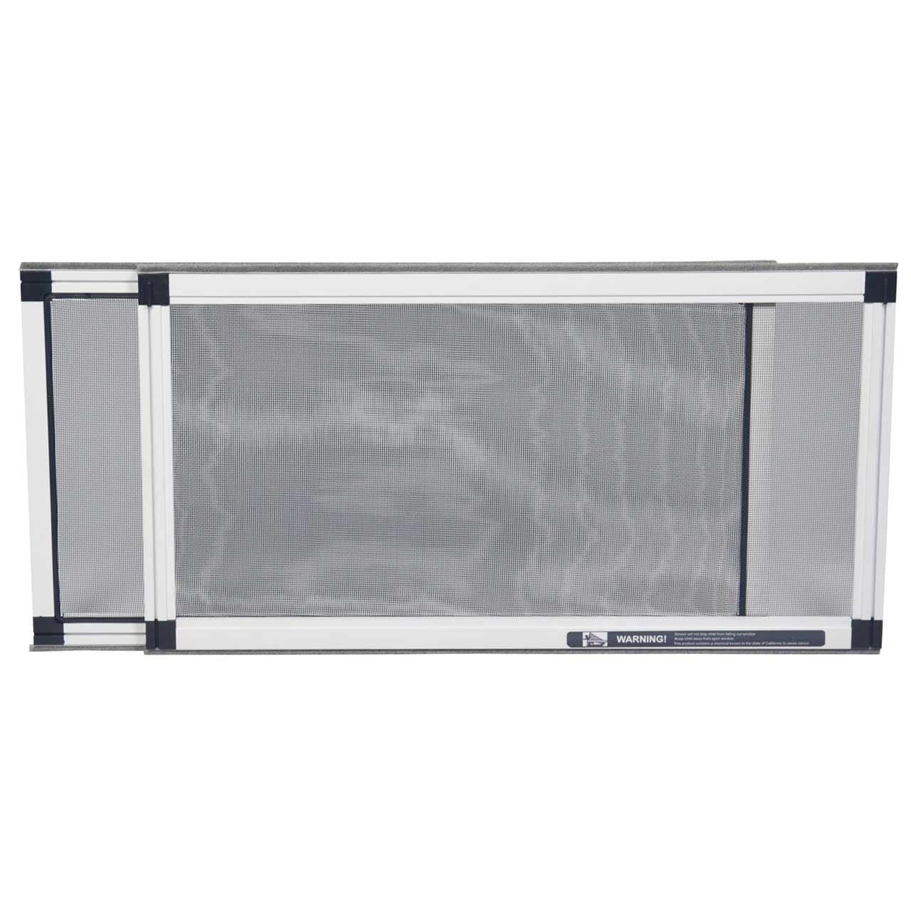 Fenestrelle 19-in x 10-in White Aluminum Frame Window Screen in the ...