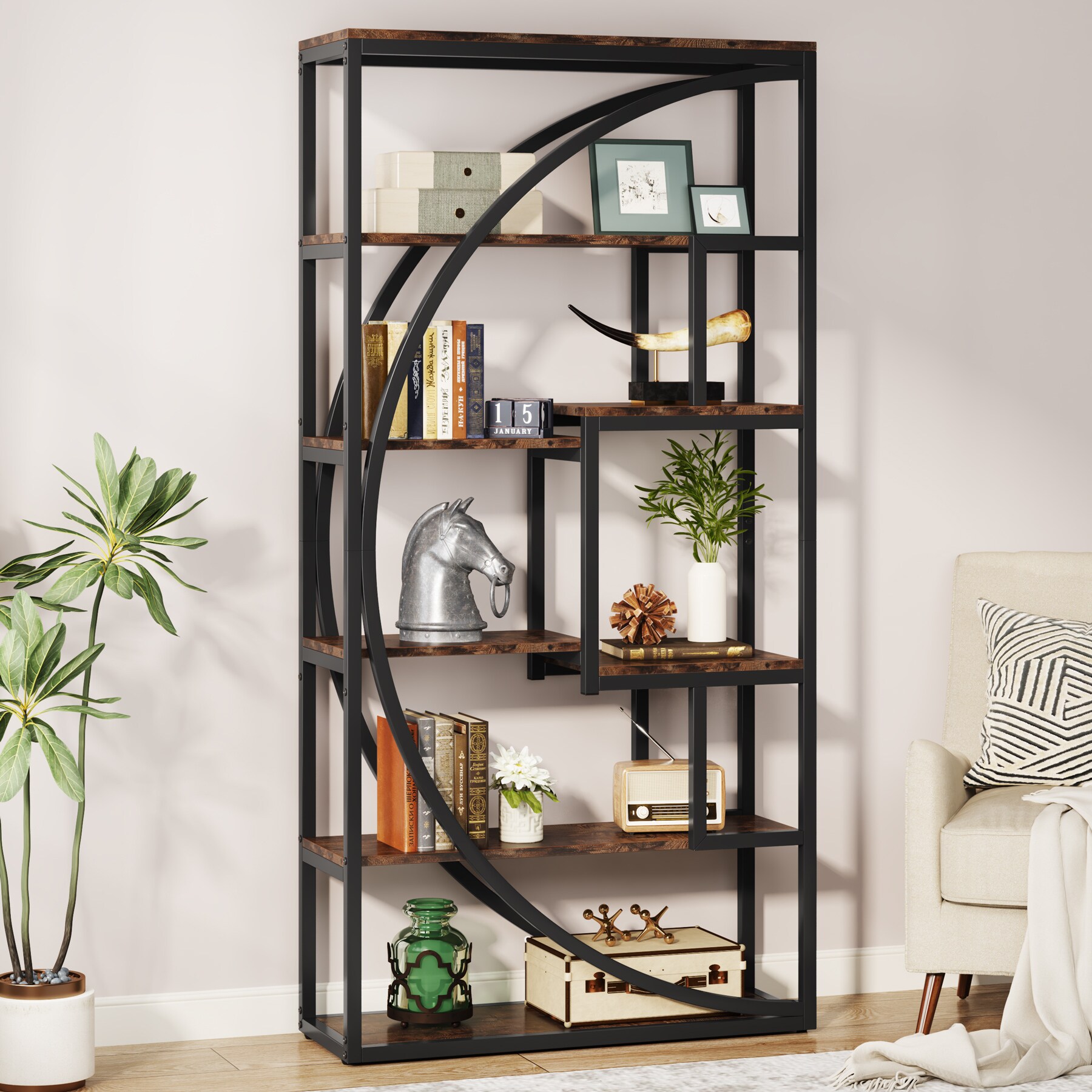 Tribesigns HOGA-XK00408 bookcases - View #2