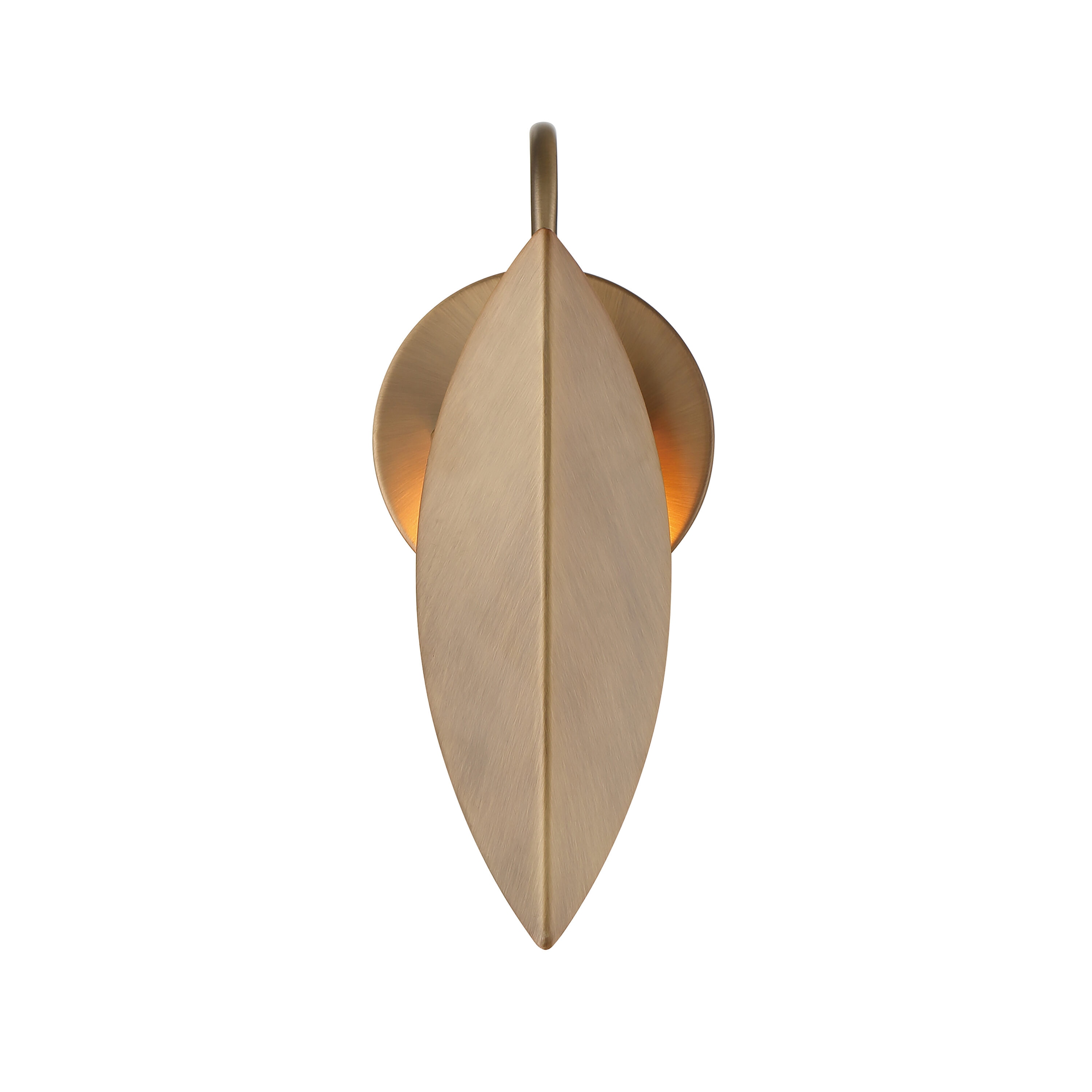 Designers Fountain Eden 5.25-in W 1-Light Old Satin Brass Modern