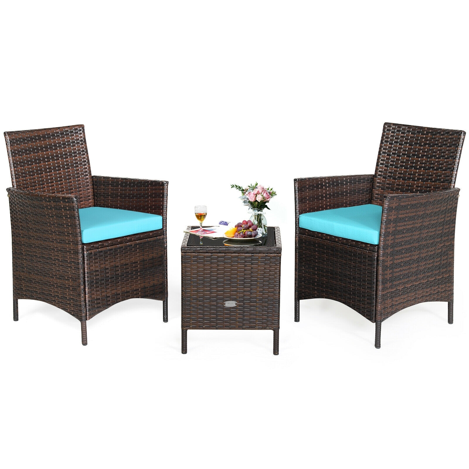Forclover HBV-050LB Patio-Conversation-Sets - View #3