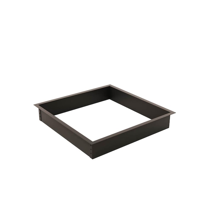 Square Steel Fire Pit Insert, 72 Inch Fire Pit Liner