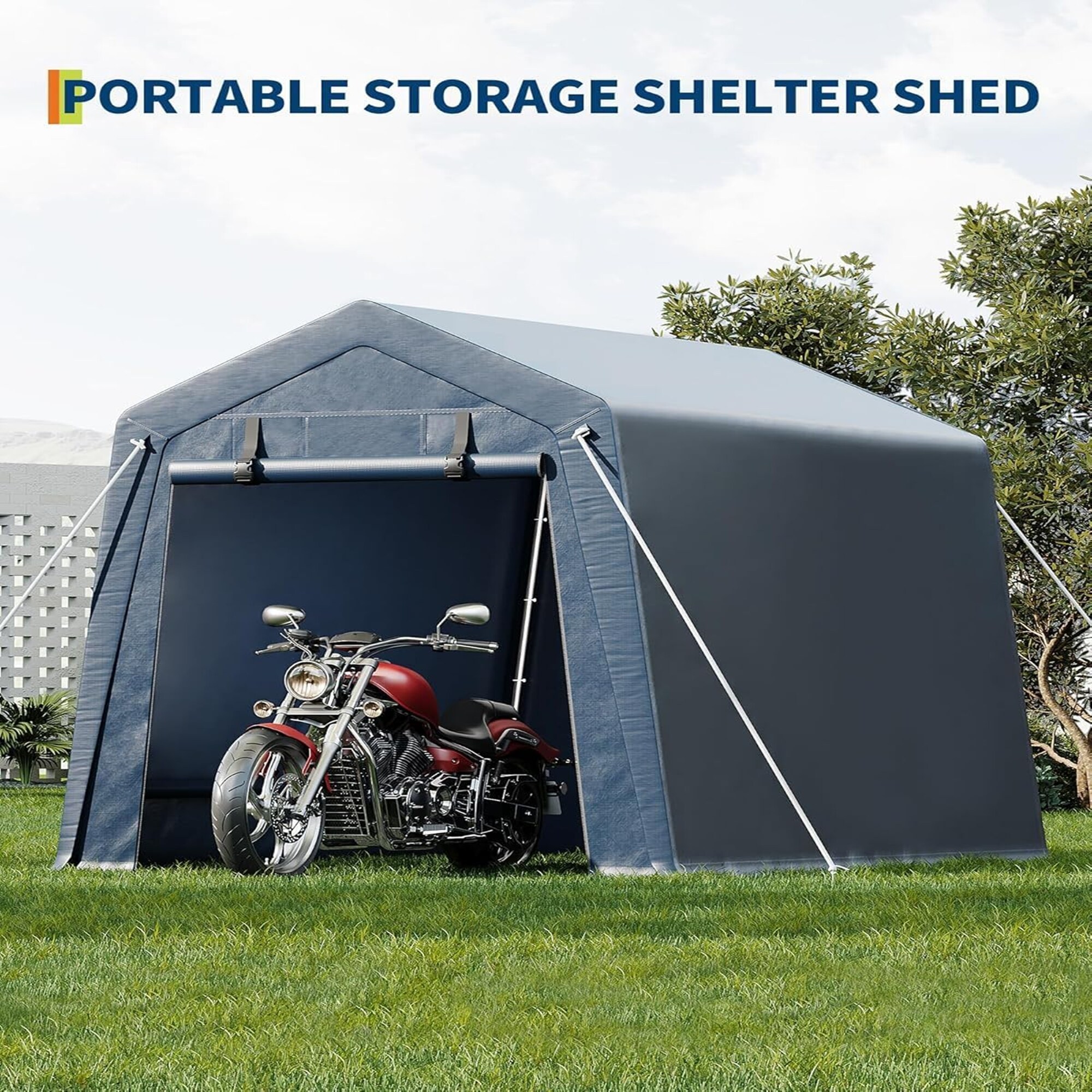 Qeetex LSHQQPPG-338CAYCT Carport-Covers - View #7