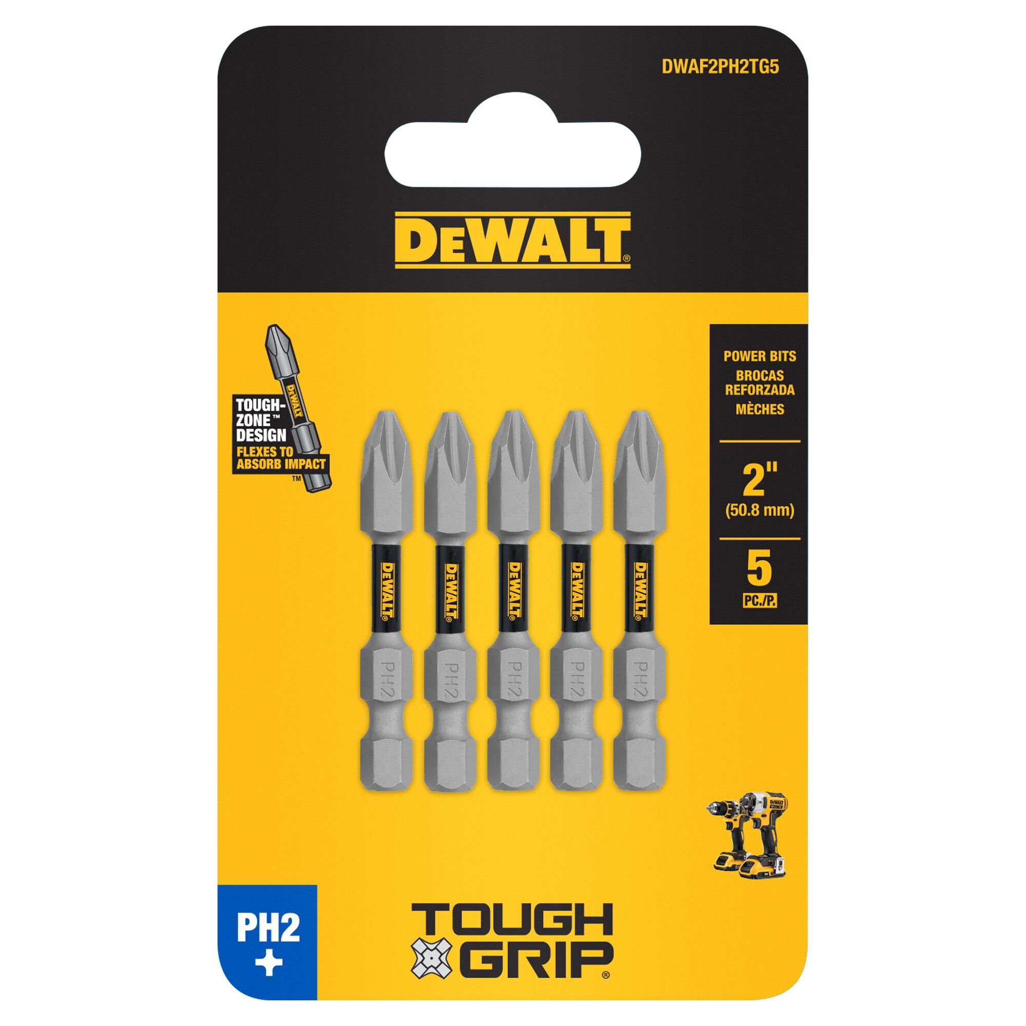 DEWALT DWAF2PH2TG5 screwdrivingbits - View #4