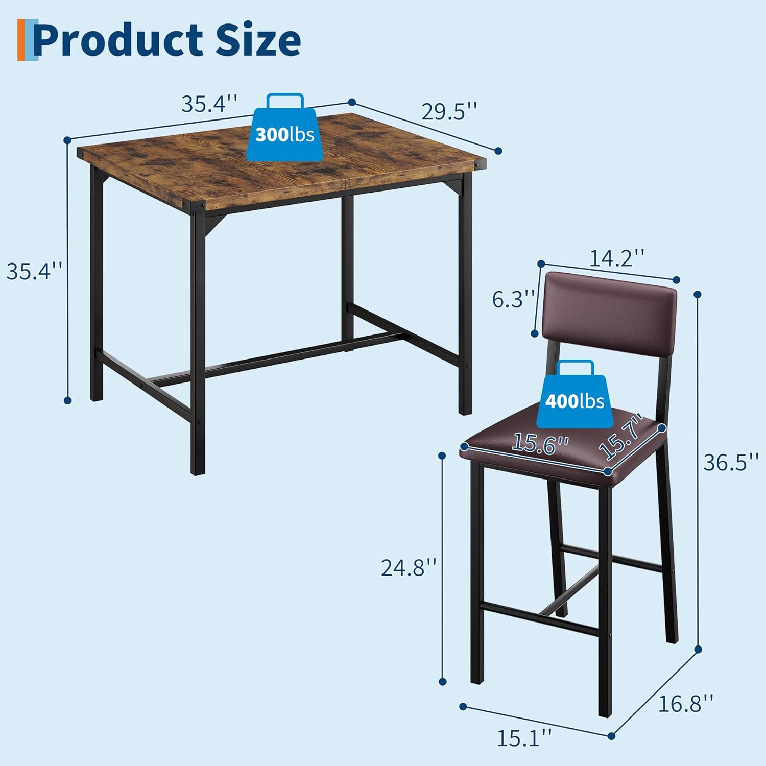 Garvee PHK-33WMKBEA Dining-Sets - View #2