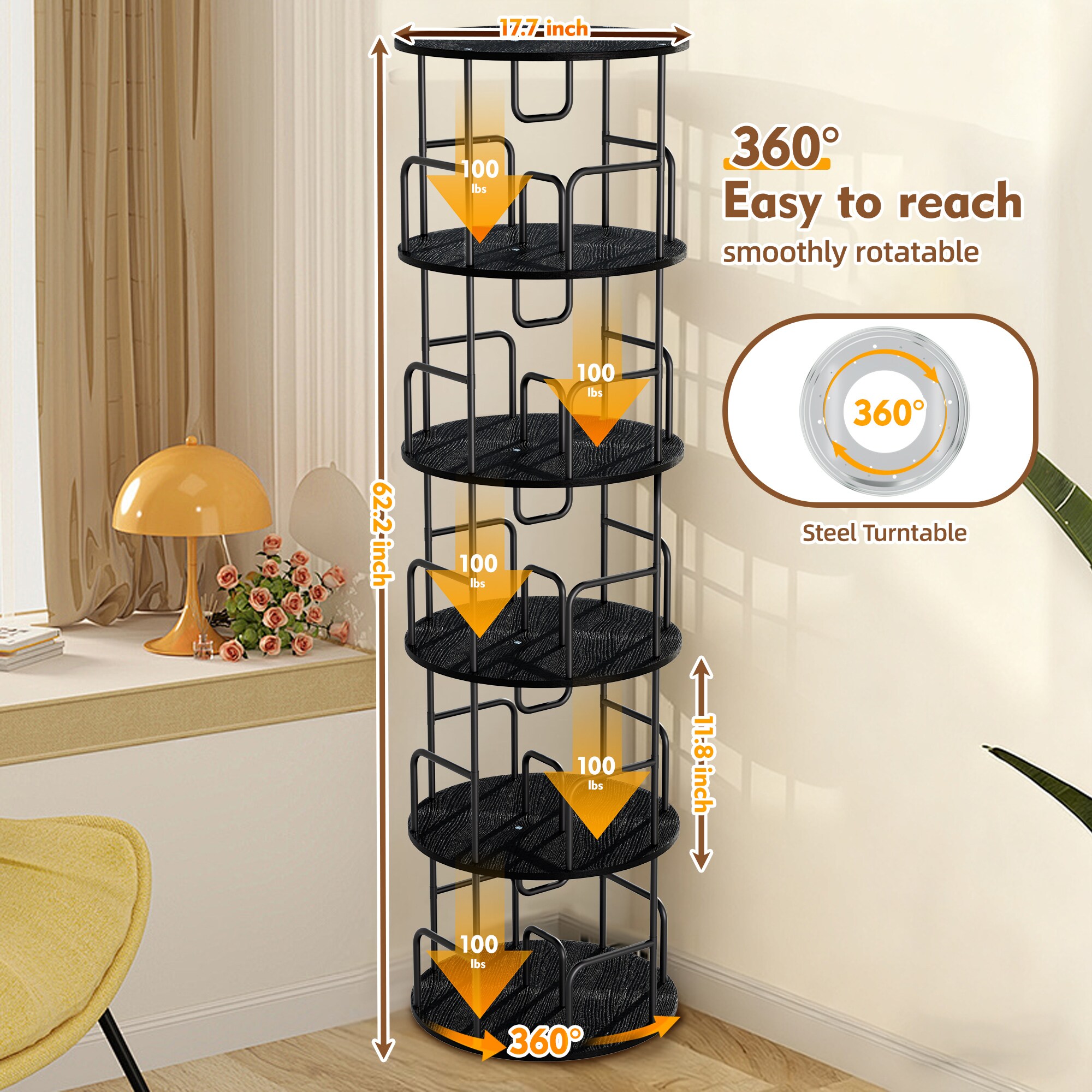 LUXEYARD DS-M-BAC07618 bookcases - View #4
