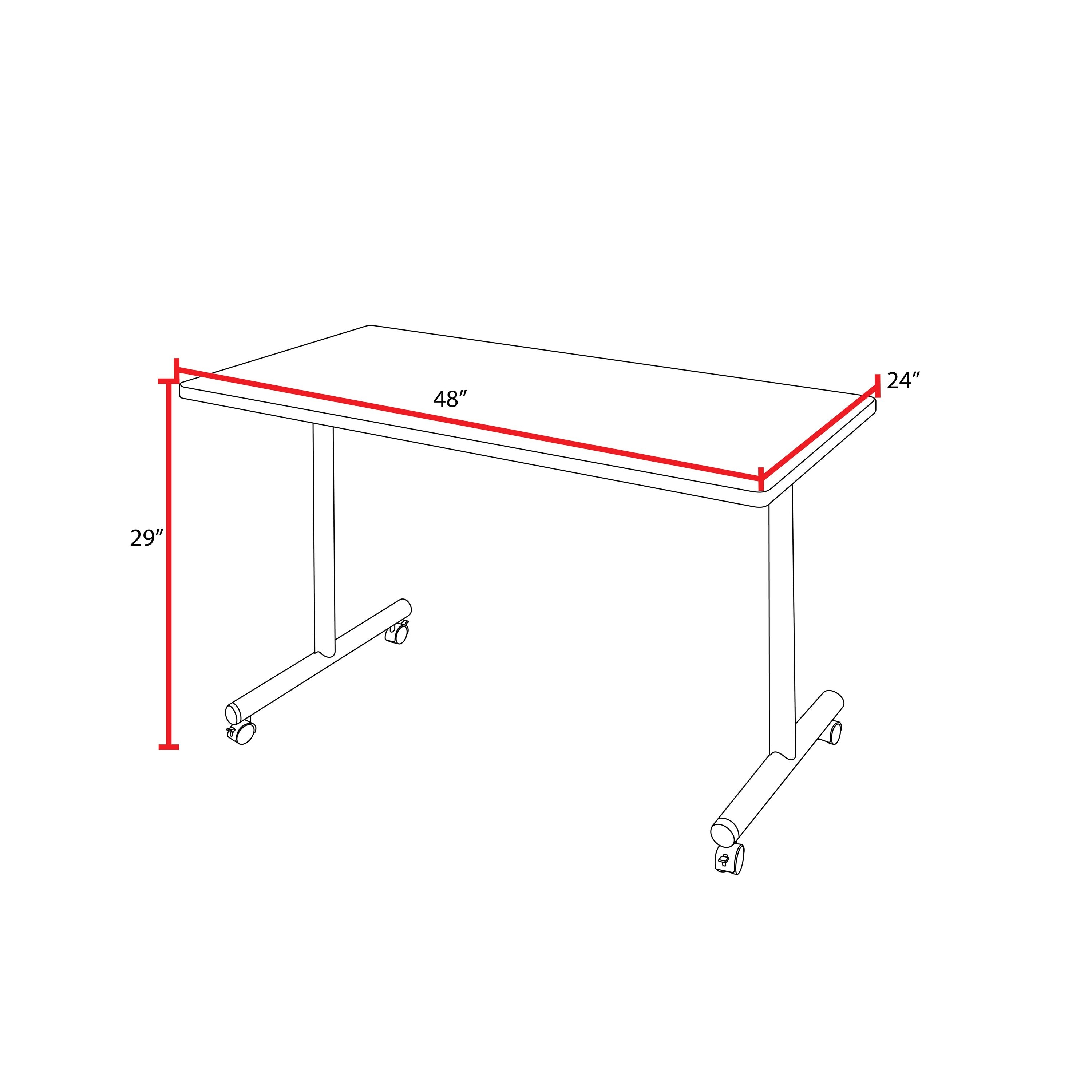Regency MKTRCC4824PL23BK Office-Tables - View #8