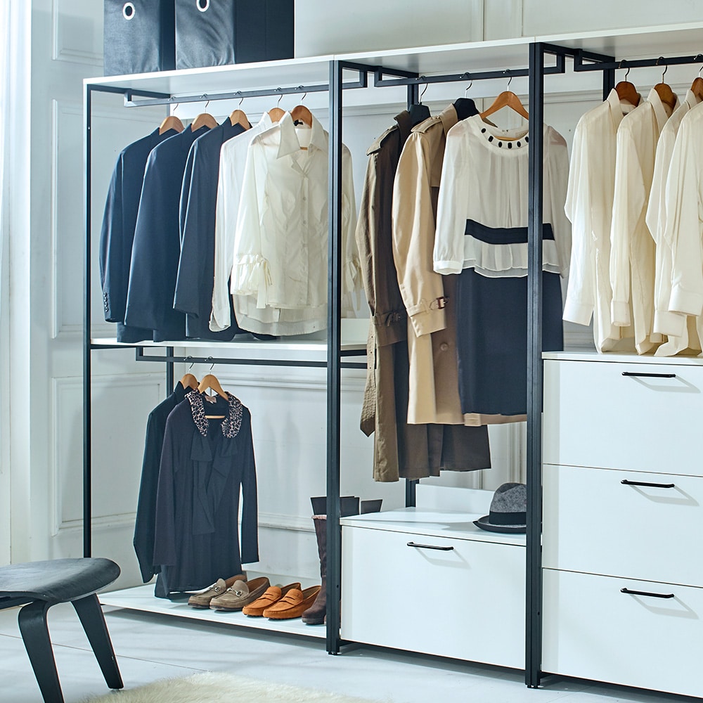 Klair Living FIONA-BCDF Wood-Closet-Kits - View #3