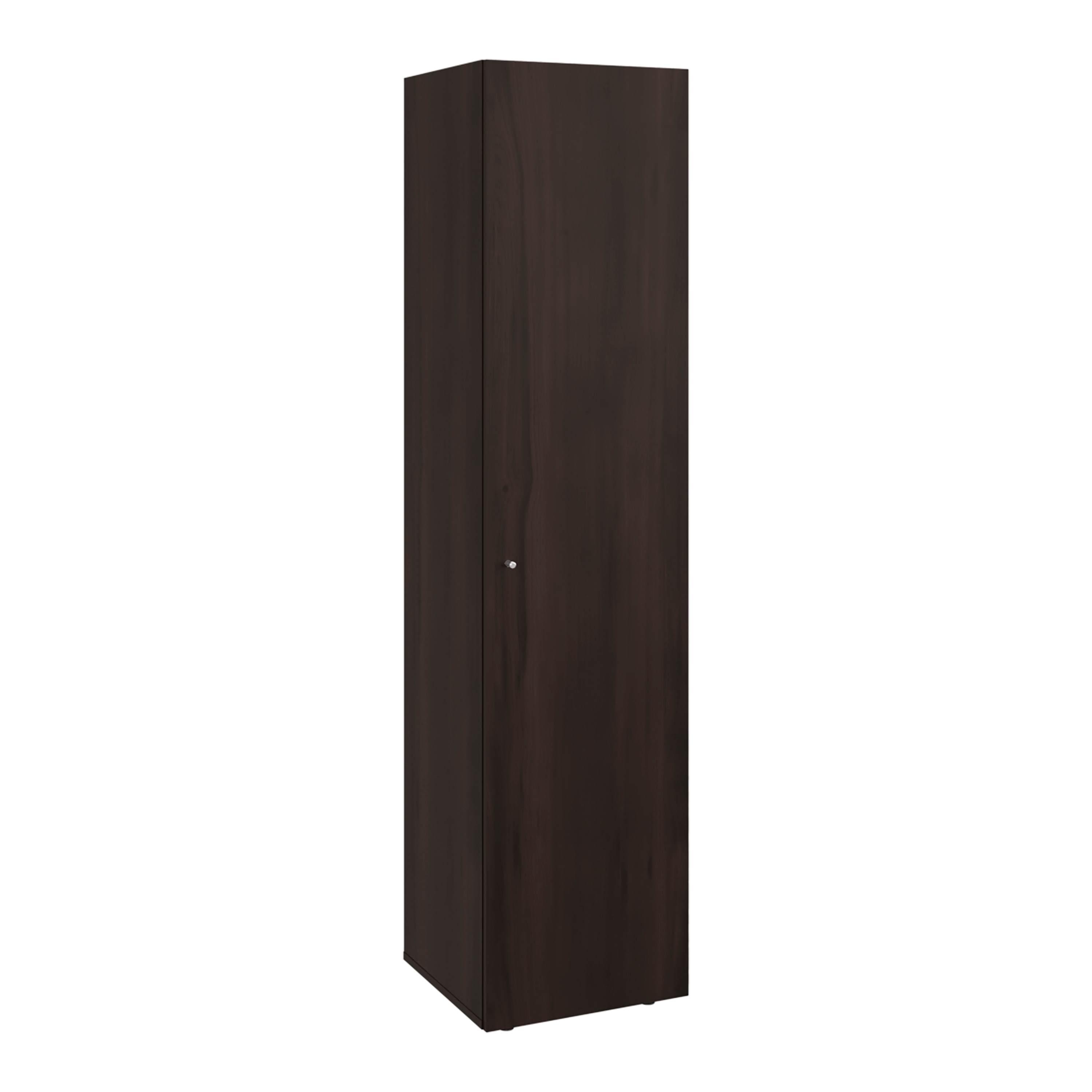 ZAKLOOP Home 15.8x66.9x15.8 Dark Walnut Particleboard Freestanding Linen Cabinet