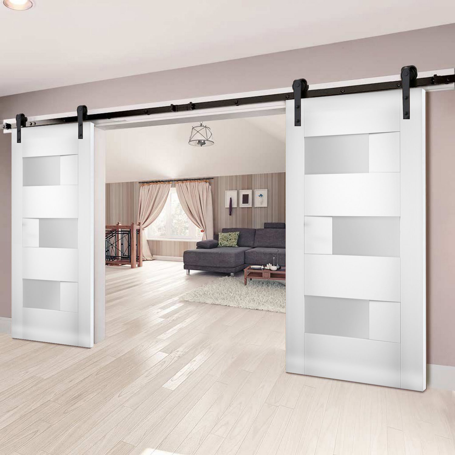 SARTODOORS SETE6933S-WS-4296 Slab-Doors - View #2