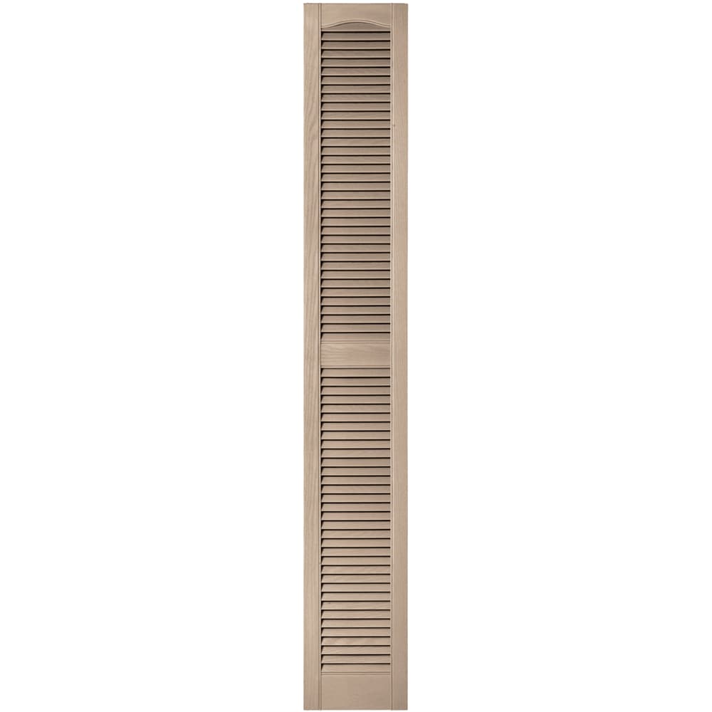 Vantage V1711279023 12-in W x 79.75-in H Wicker Exterior Shutters
