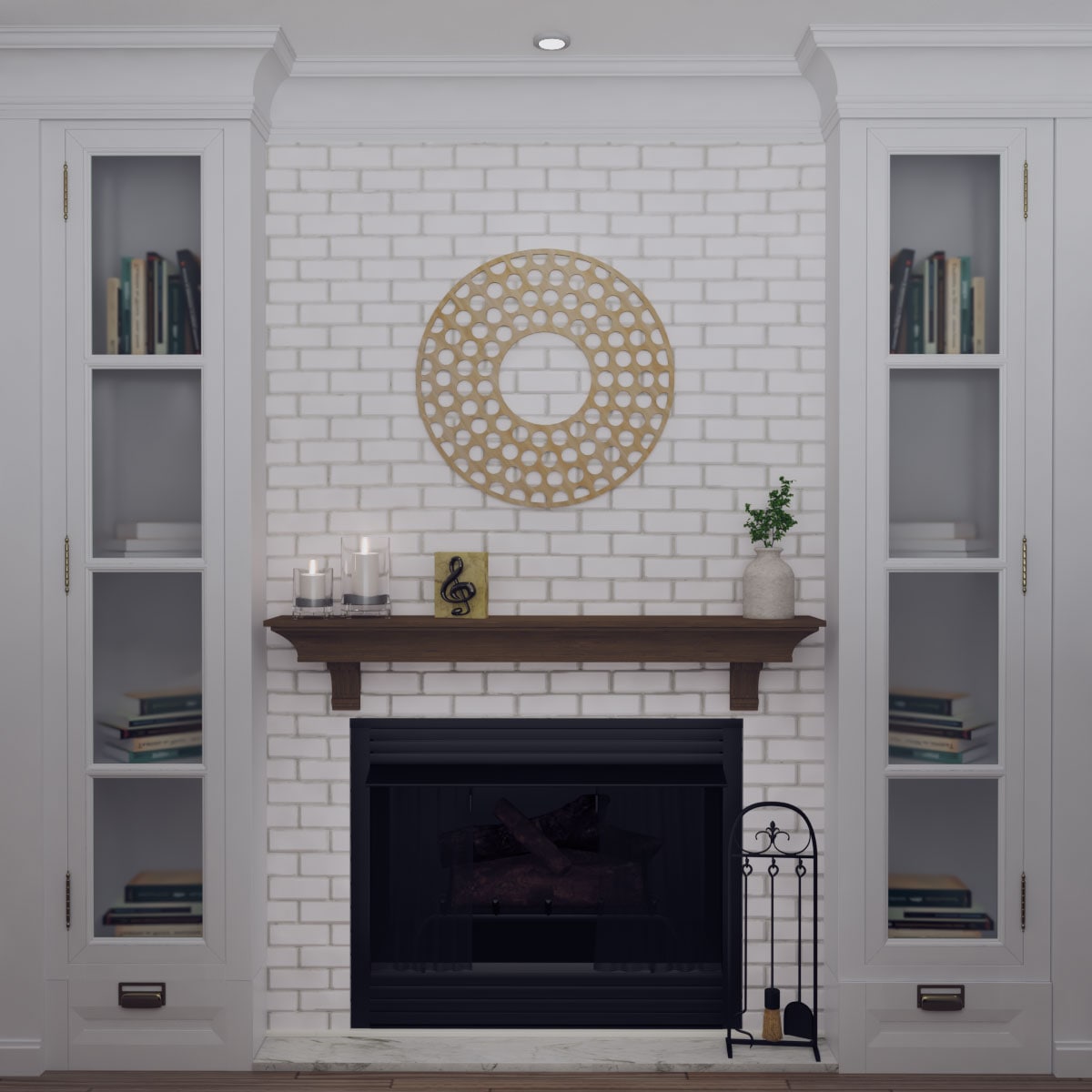 Ekena Millwork CMWP20X20X0250FFHI Ceiling-Medallions - View #9