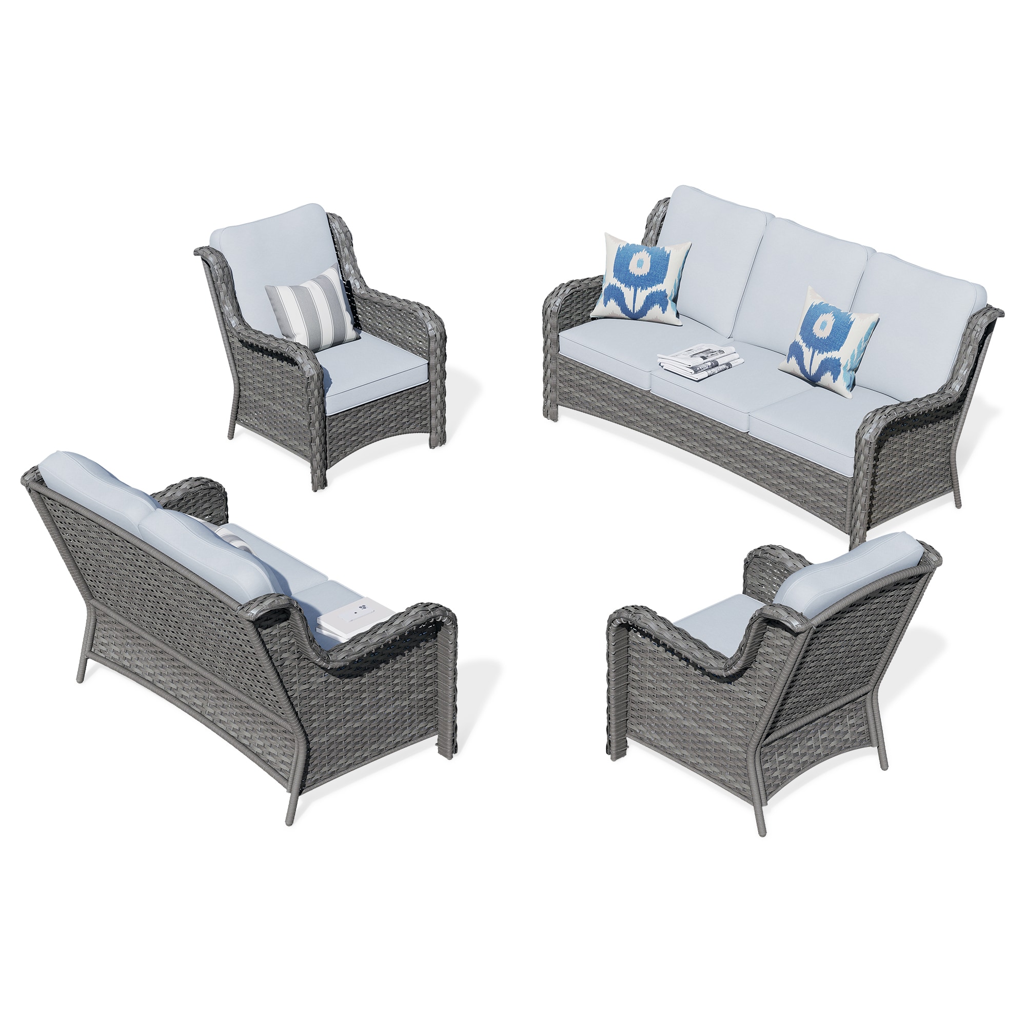 Ovios GNTC4-602 Patio-Conversation-Sets - View #8