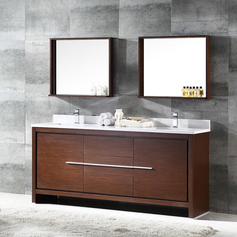 Fresca FVN8172WG Bath-Vanity-Combo - View #3