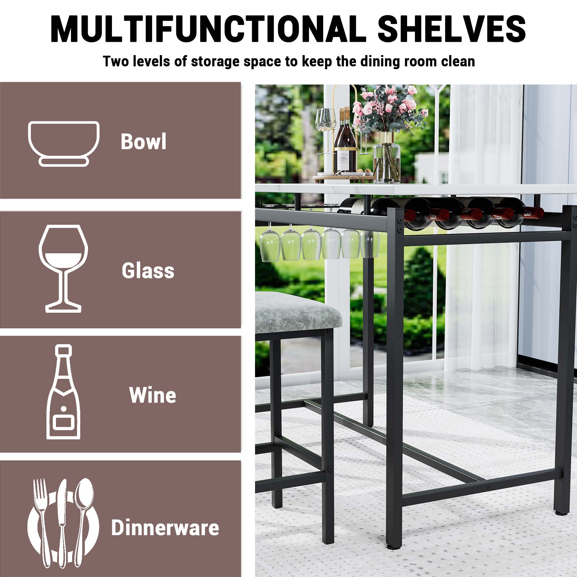 Fun Orange FUNS3DS14 Dining-Sets - View #6