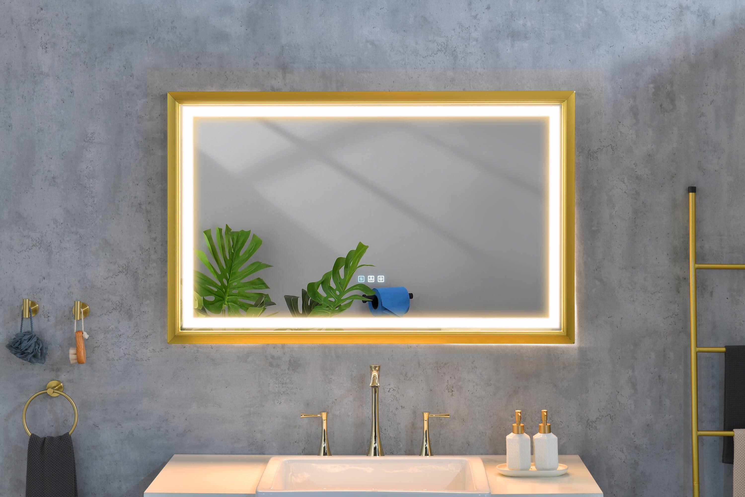 Vacolite KP-942-BG Framed-Bath-Mirrors - View #6