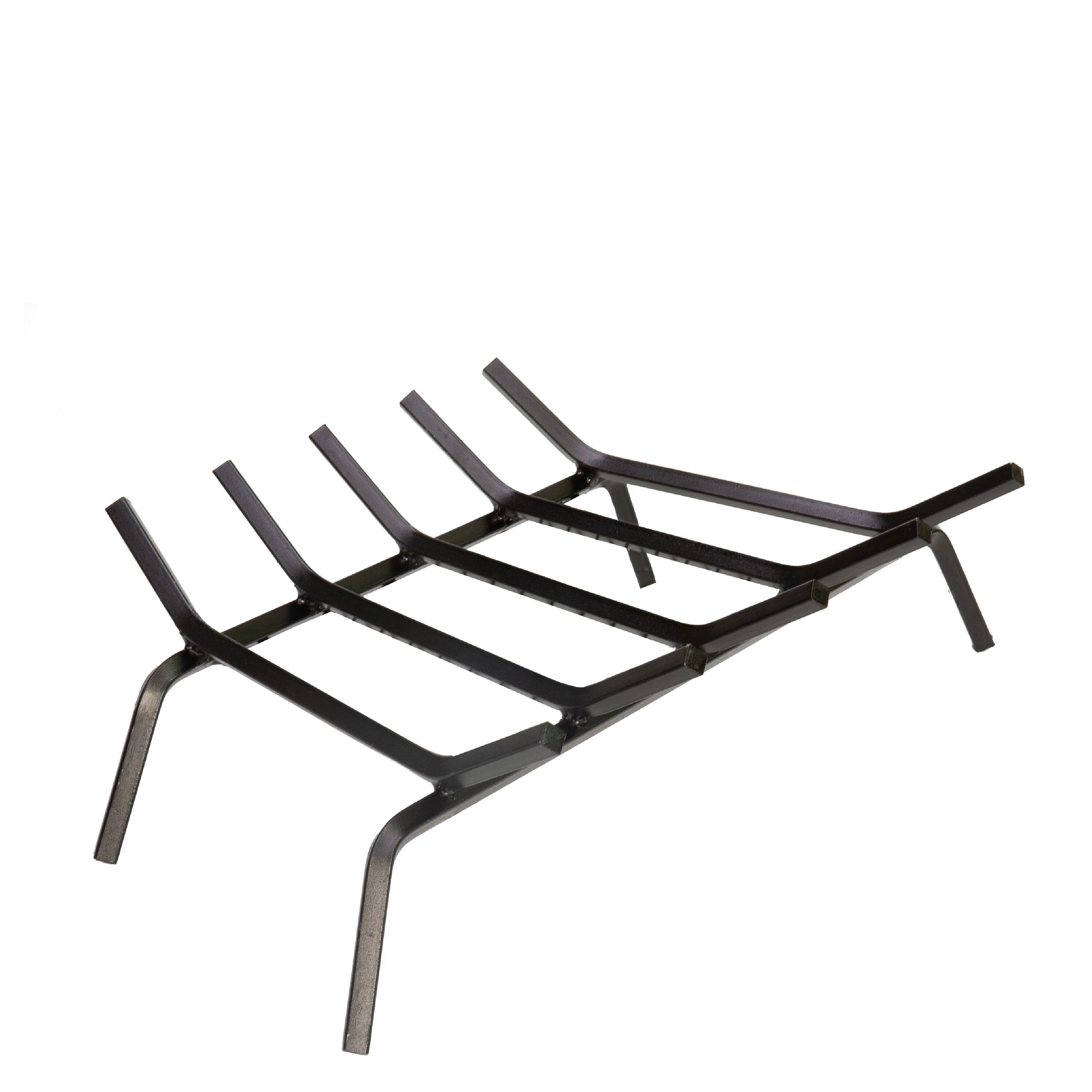 Style Selections 1/2-in Steel 23-in 5- Fireplace Grate in the