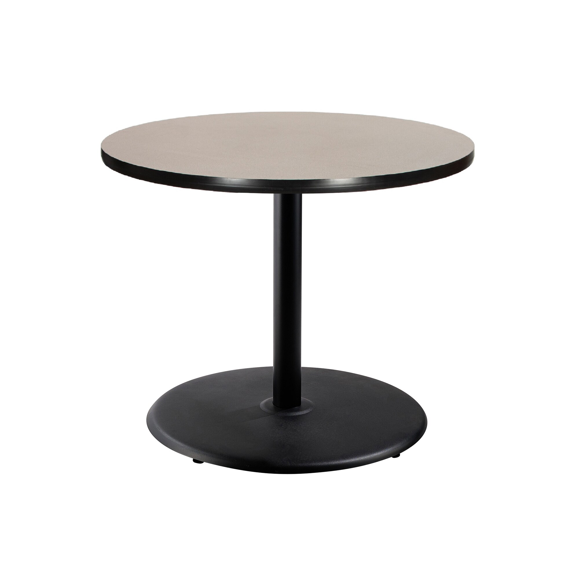 Hampden Furnishings Bennet Grey Nebula Round Contemporary/Modern Wood ...