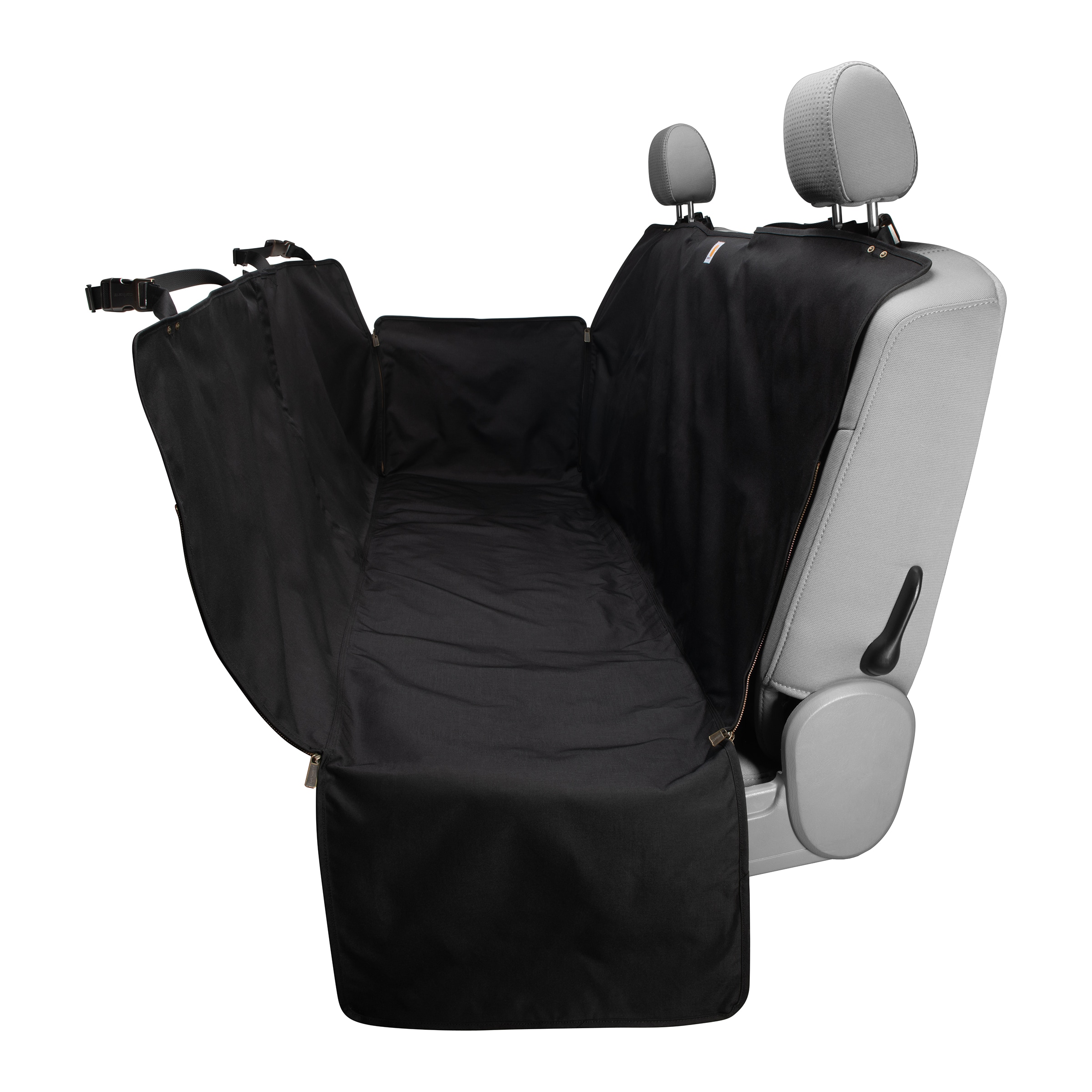 Black Nylon Duck Universal Pet Hammock Seat Cover