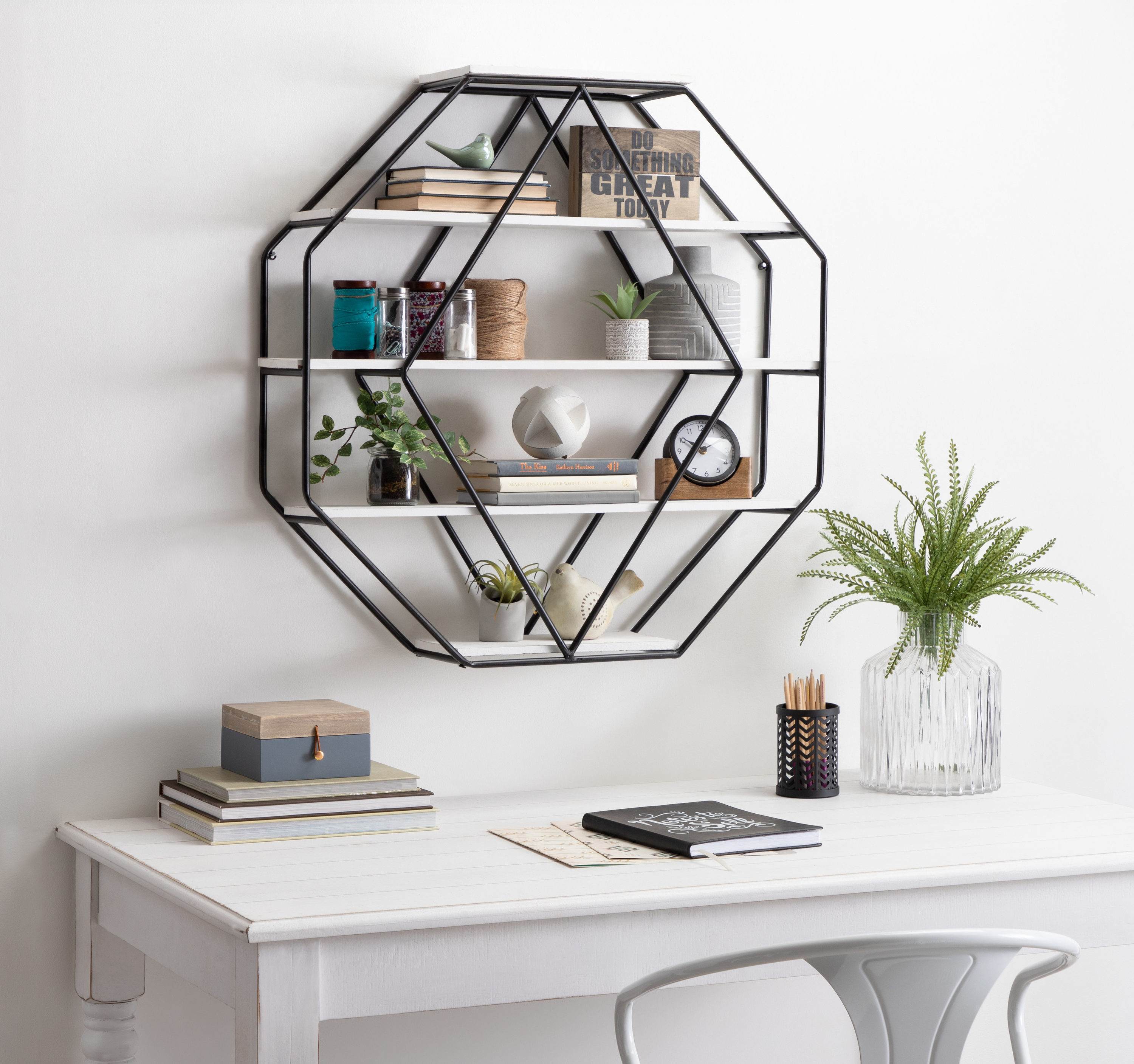Kate and Laurel 215329 Wall-Mounted-Shelving - View #6