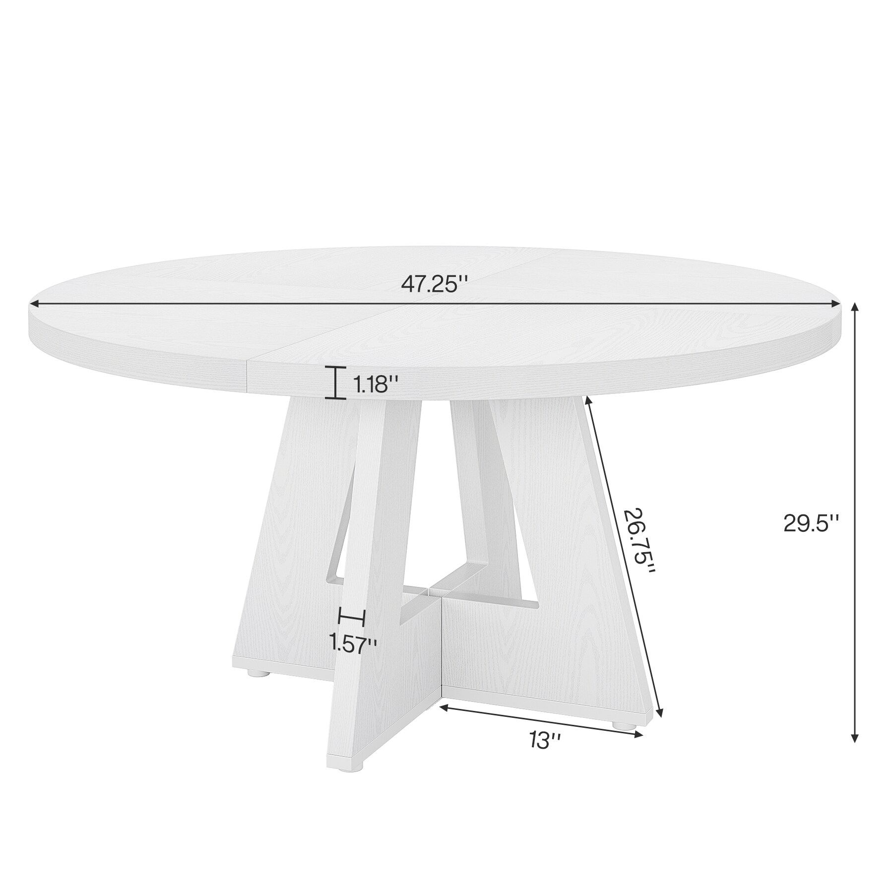 Fnova LWTJ-XK00693X Dining-Tables - View #8