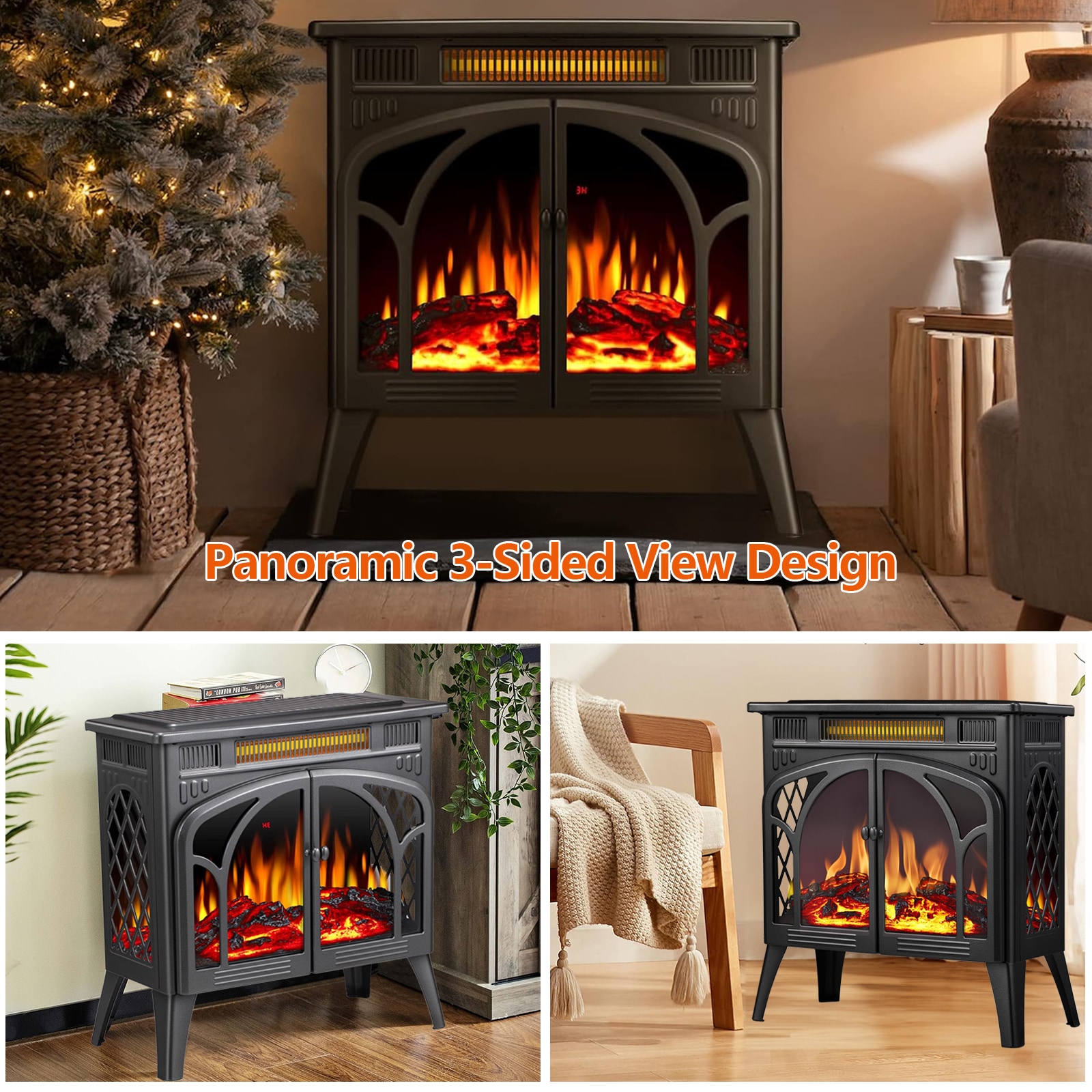 BANSA ROSE LLZJWL41705 Electric-Fireplaces - View #8