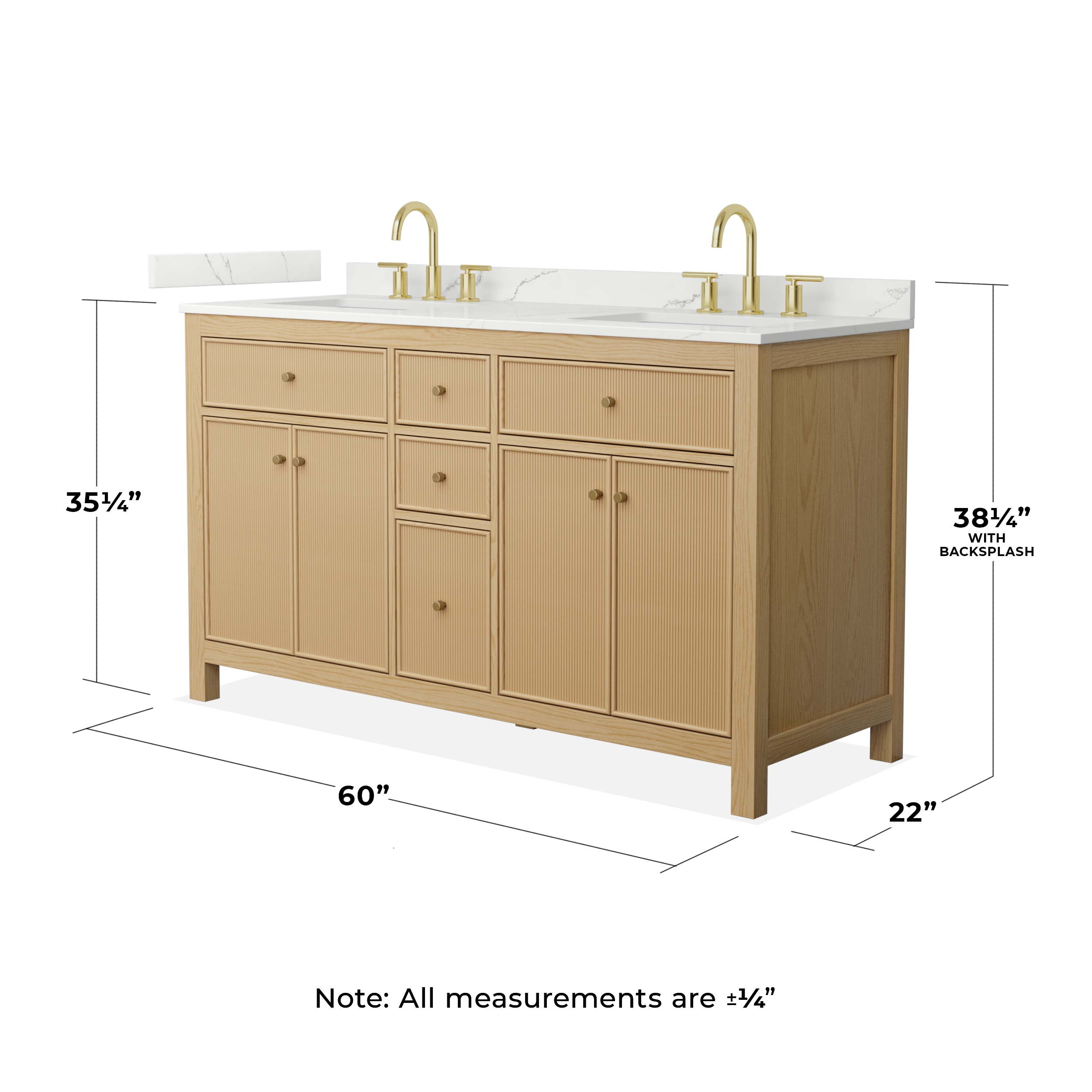 Wyndham Collection WCF929260DTGGTUS3MXX Bath-Vanity-Combo - View #5