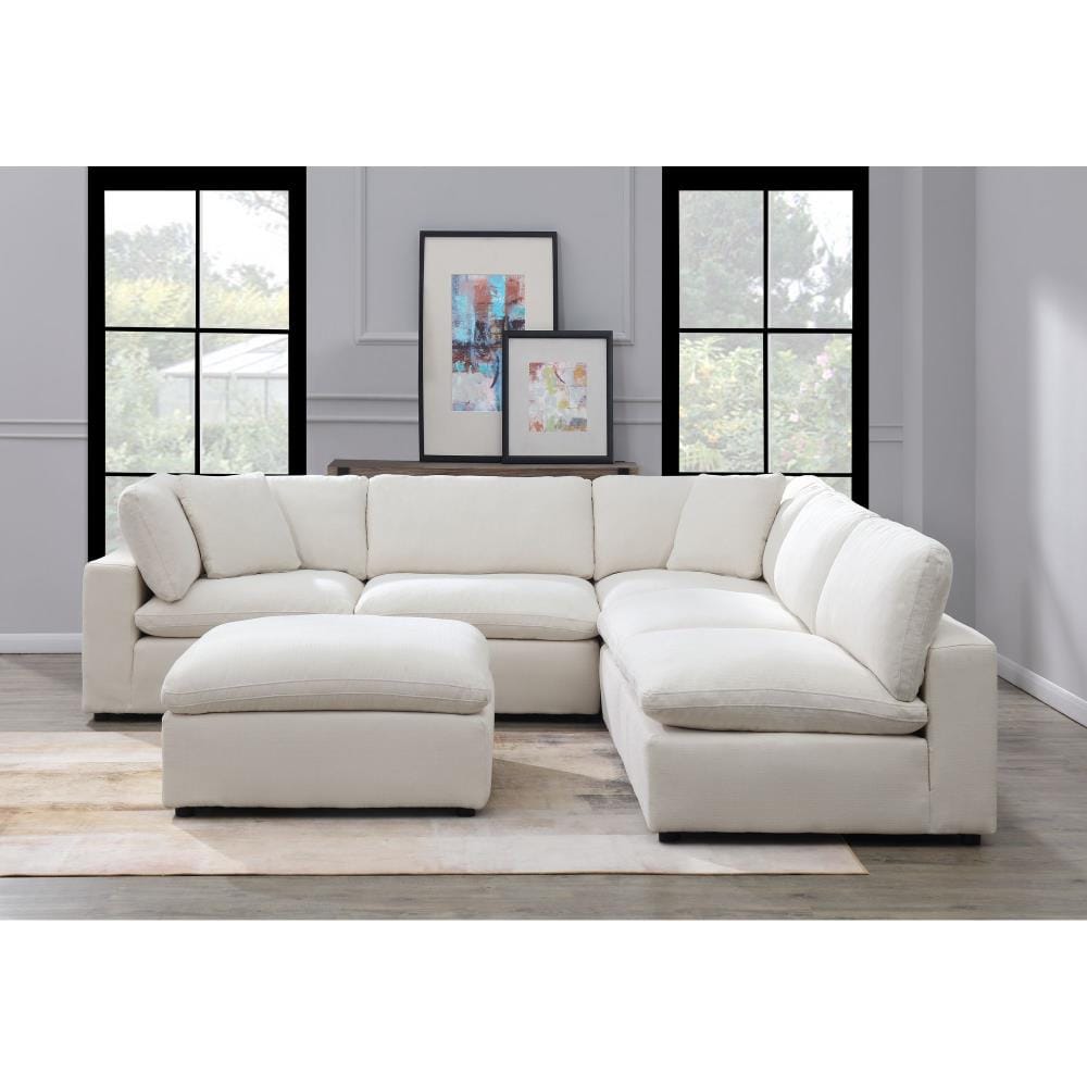 Picket House Furnishings UCL3055000 Indoor-Ottomans - View #3