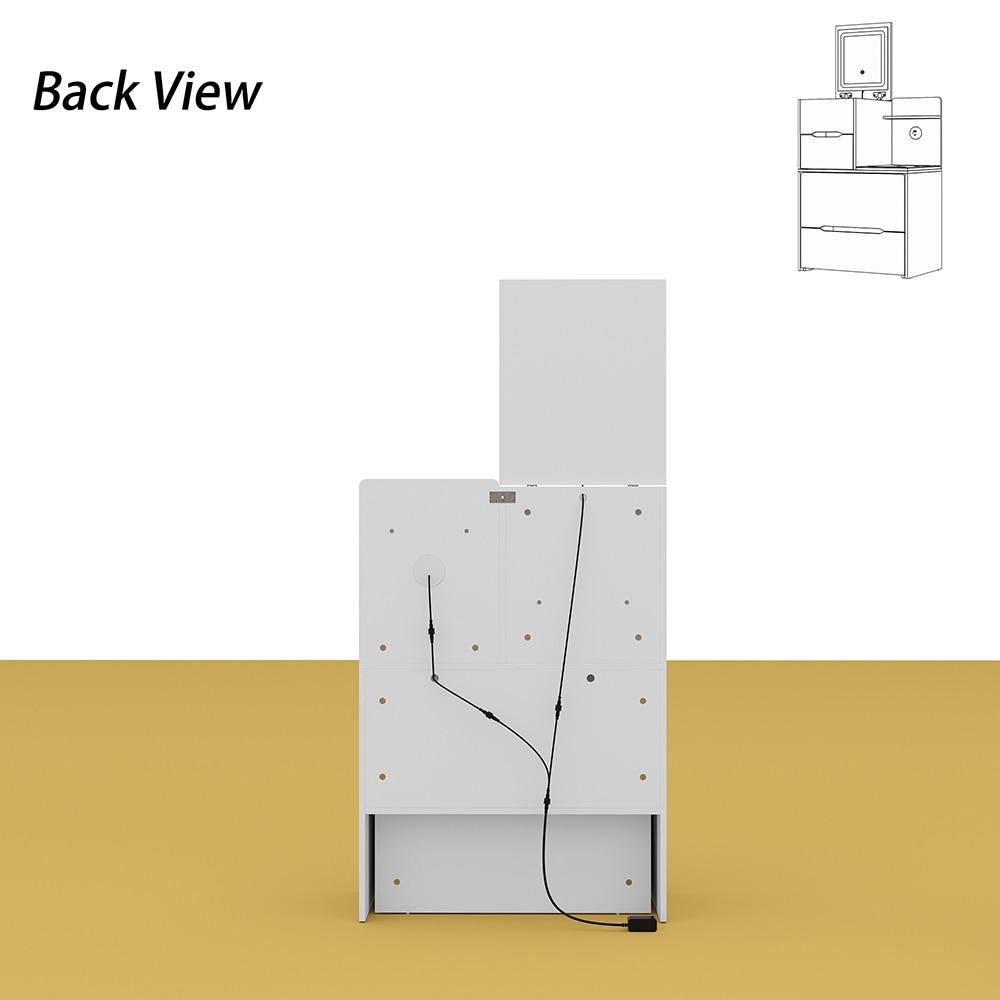 Homsee V-KF210337-01 Bedroom-Vanities - View #8