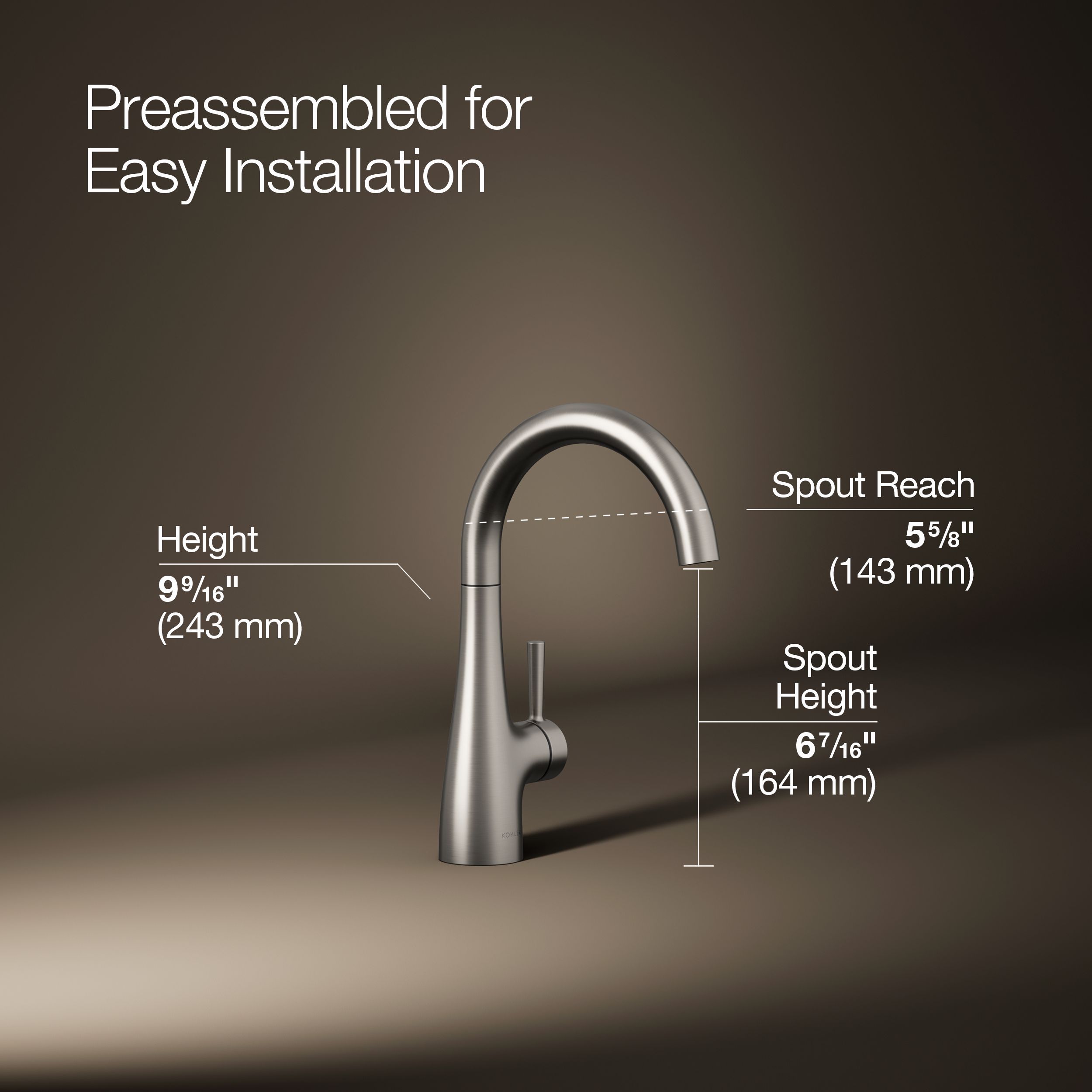 KOHLER 26368-VS Kitchen-Faucets - View #3