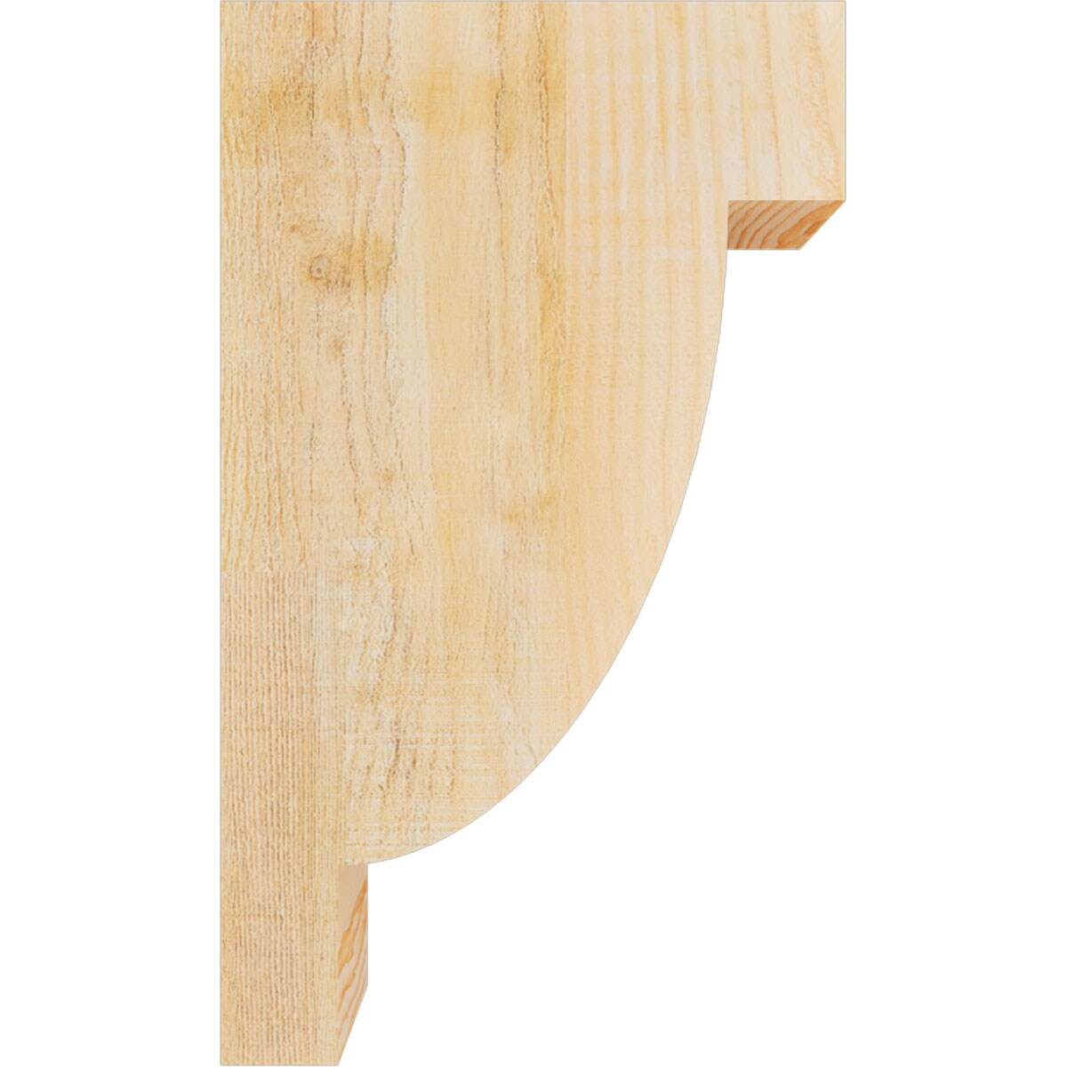 Ekena Millwork COR04X12X20ALP00RDF corbels - View #3